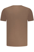 AERONAUTICA MILITARE Herren-Oberbekleidung, braunes T-Shirt