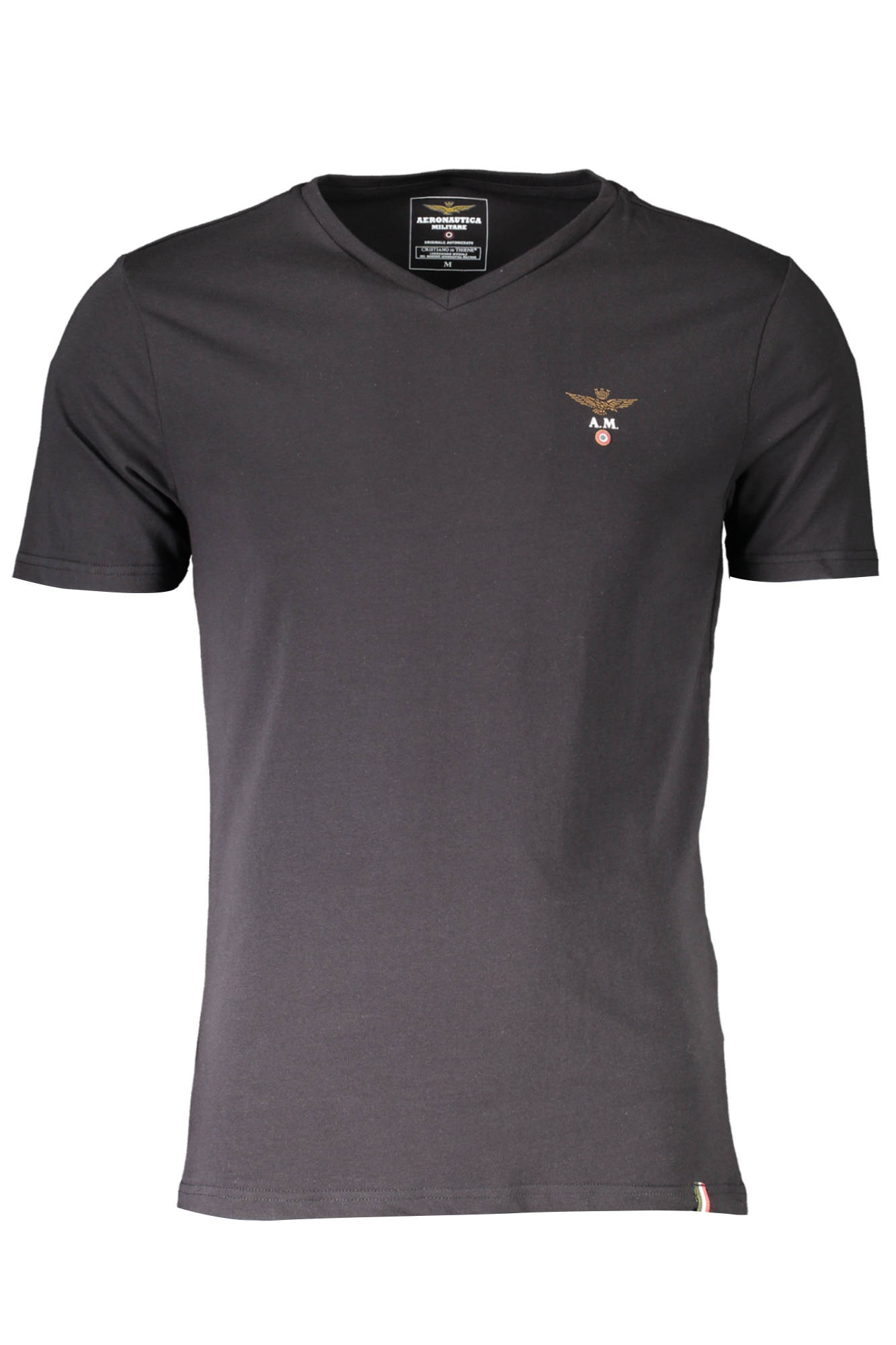 AERONAUTICA MILITARE Herren Unterwäsche – T-Shirt kaufen Schwarz Hauptbild