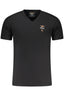Aeronautica Militare T-Shirt Herren – Schwarzes Outfit-Shirt mit Logo-Aufdruck Schwarz