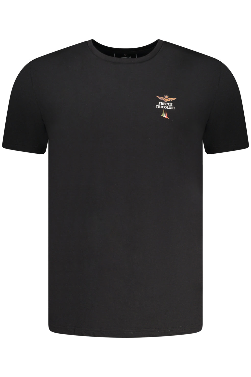 AERONAUTICA MILITARE HERREN SCHWARZES OUTFIT-T-SHIRT