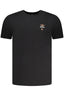 AERONAUTICA MILITARE HERREN SCHWARZES OUTFIT-T-SHIRT