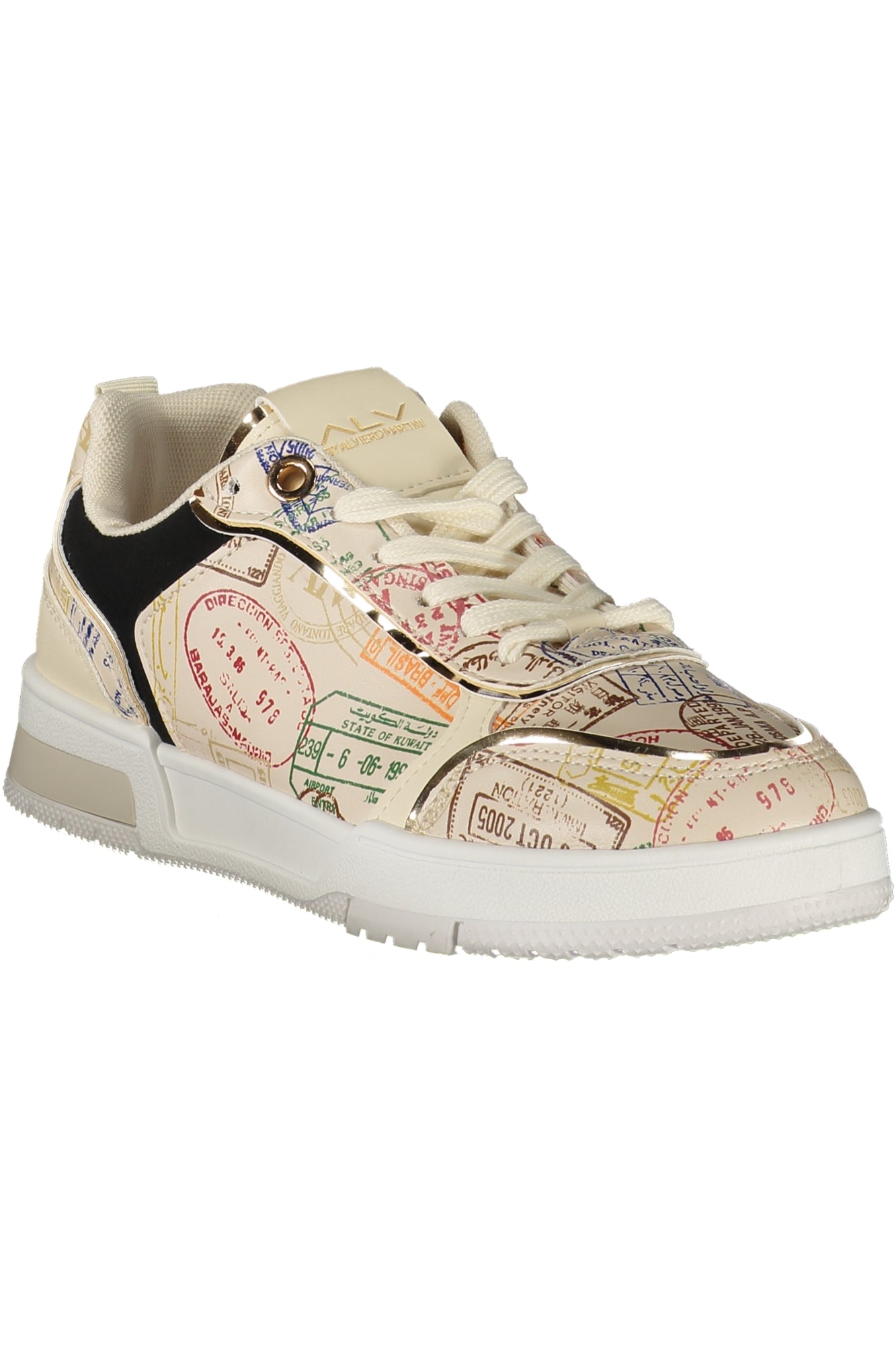 ALV BY ALVIERO MARTINI Damen Sneaker – Sportschuh mit Beige