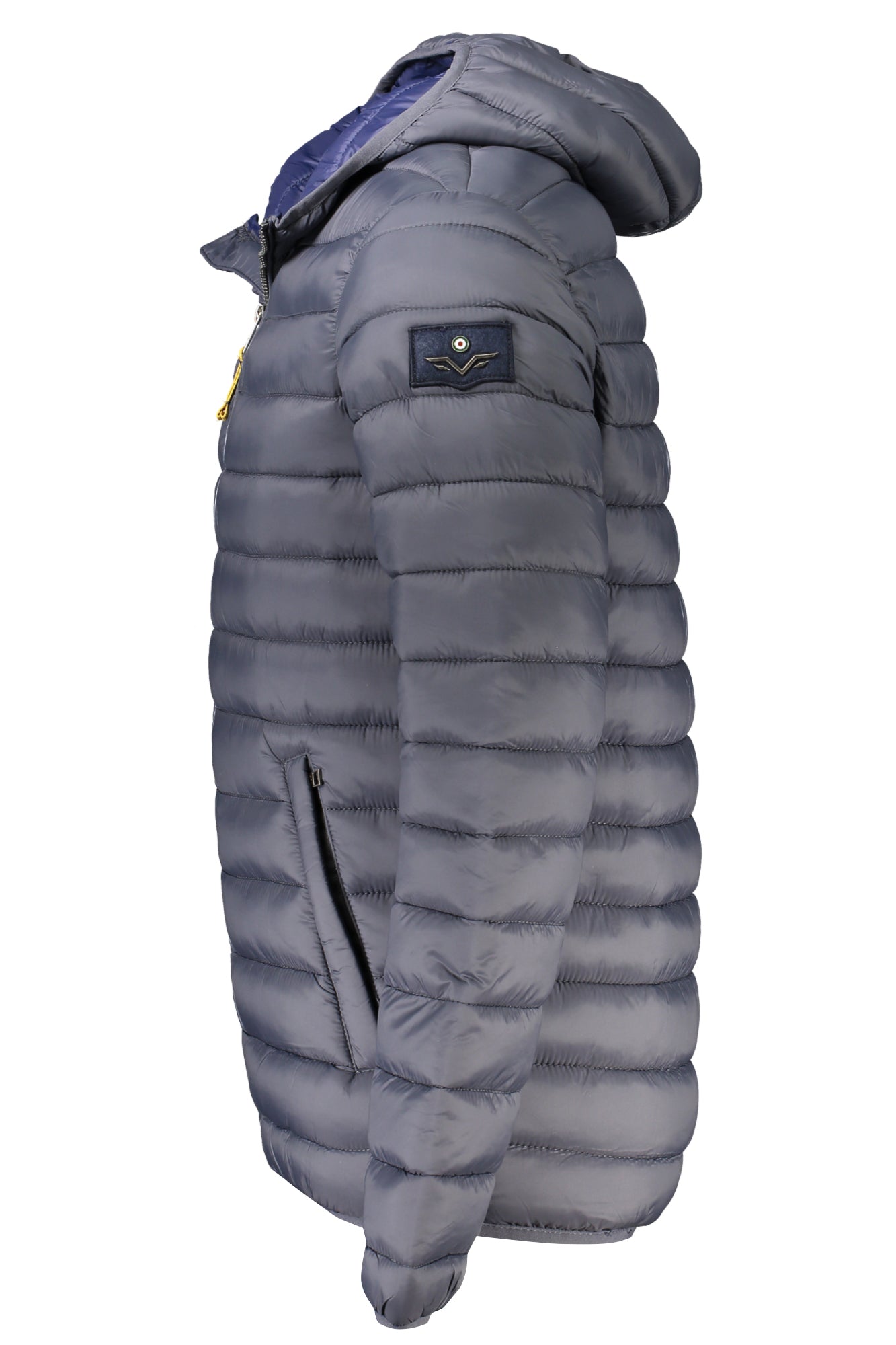 ARMATA DI MARE Herrenjacke Grau – Leichte Kapuzenjacke für Herbst/Winter Grau
