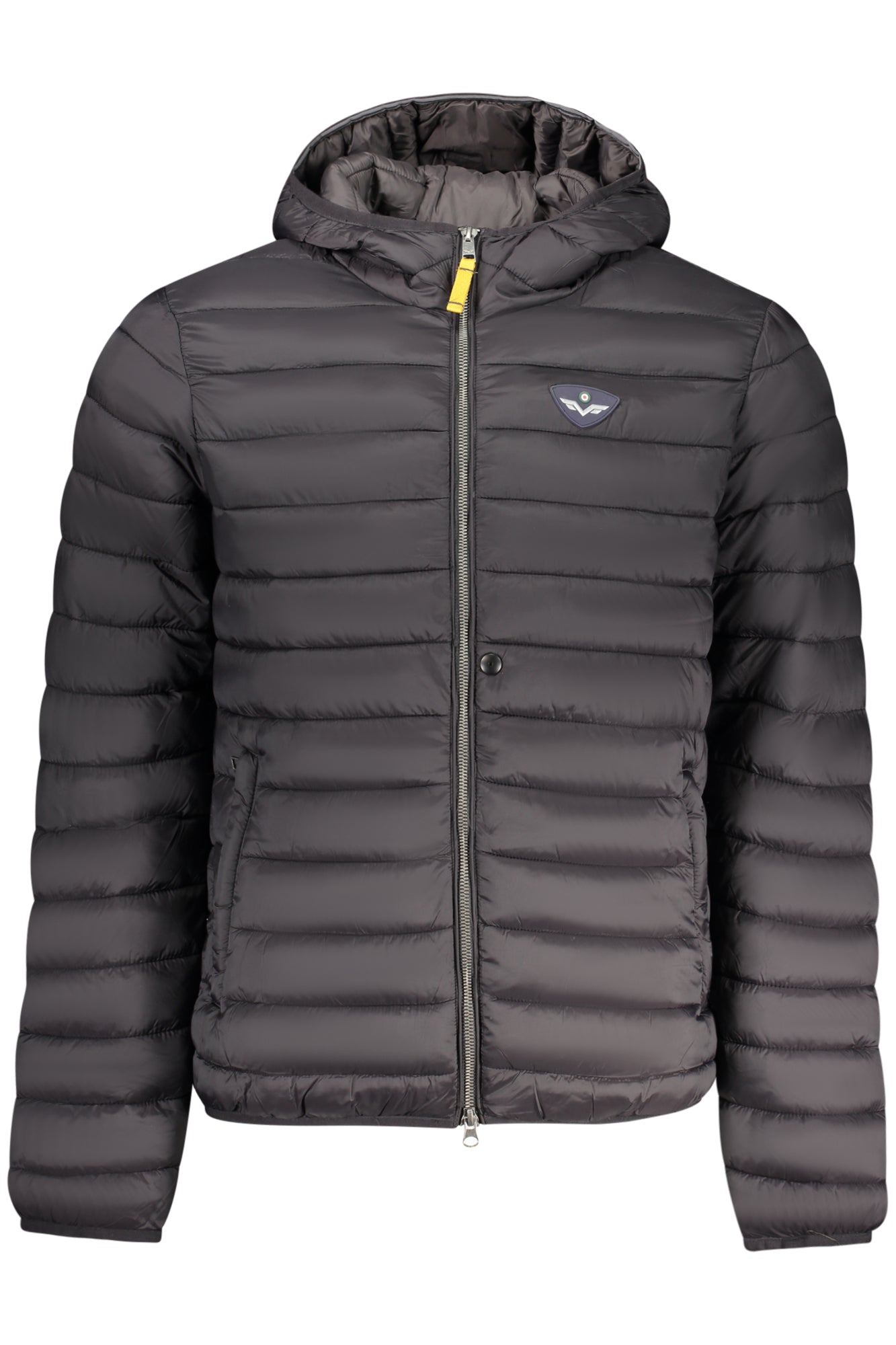 ARMATA DI MARE Herrenjacke Grau – Leichte Kapuzenjacke für Herbst/Winter Schwarz