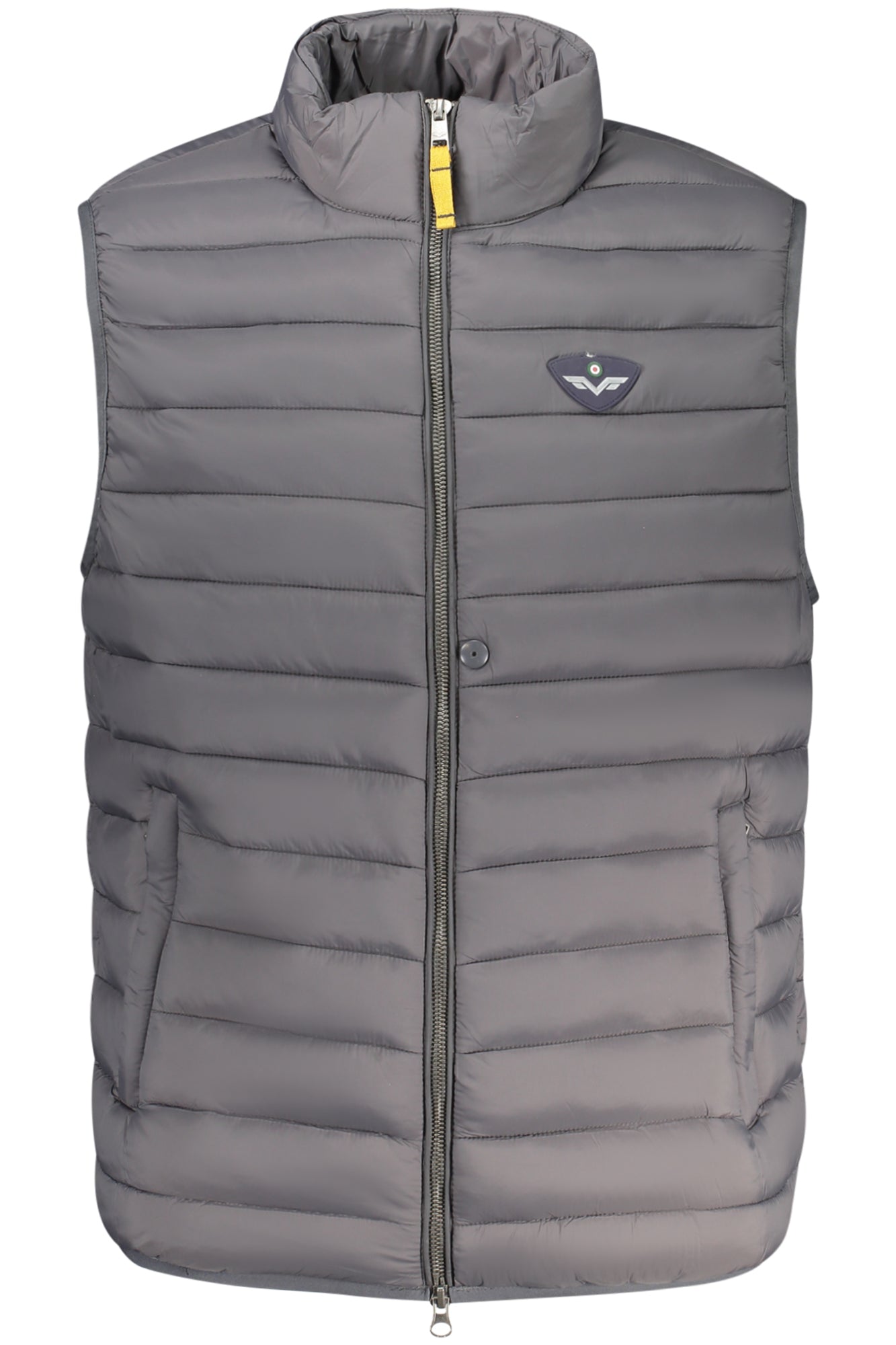 ARMATA DI MARE Ärmellose Jacke Herren – Grüne Herbst/Winter-Jacke aus Italien Grau