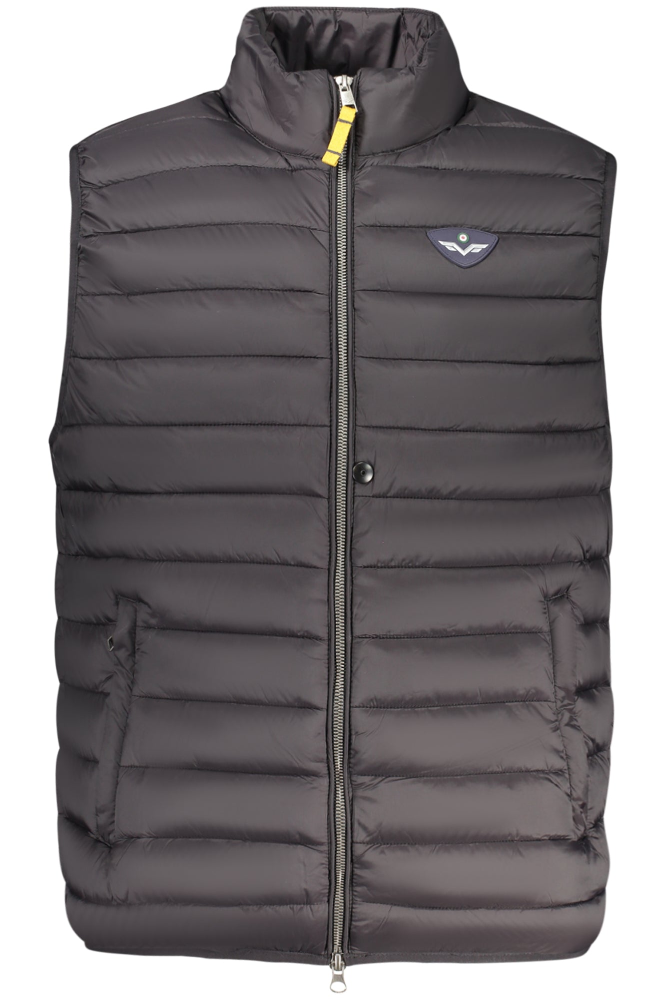 ARMATA DI MARE Ärmellose Jacke Herren – Grüne Herbst/Winter-Jacke aus Italien Schwarz