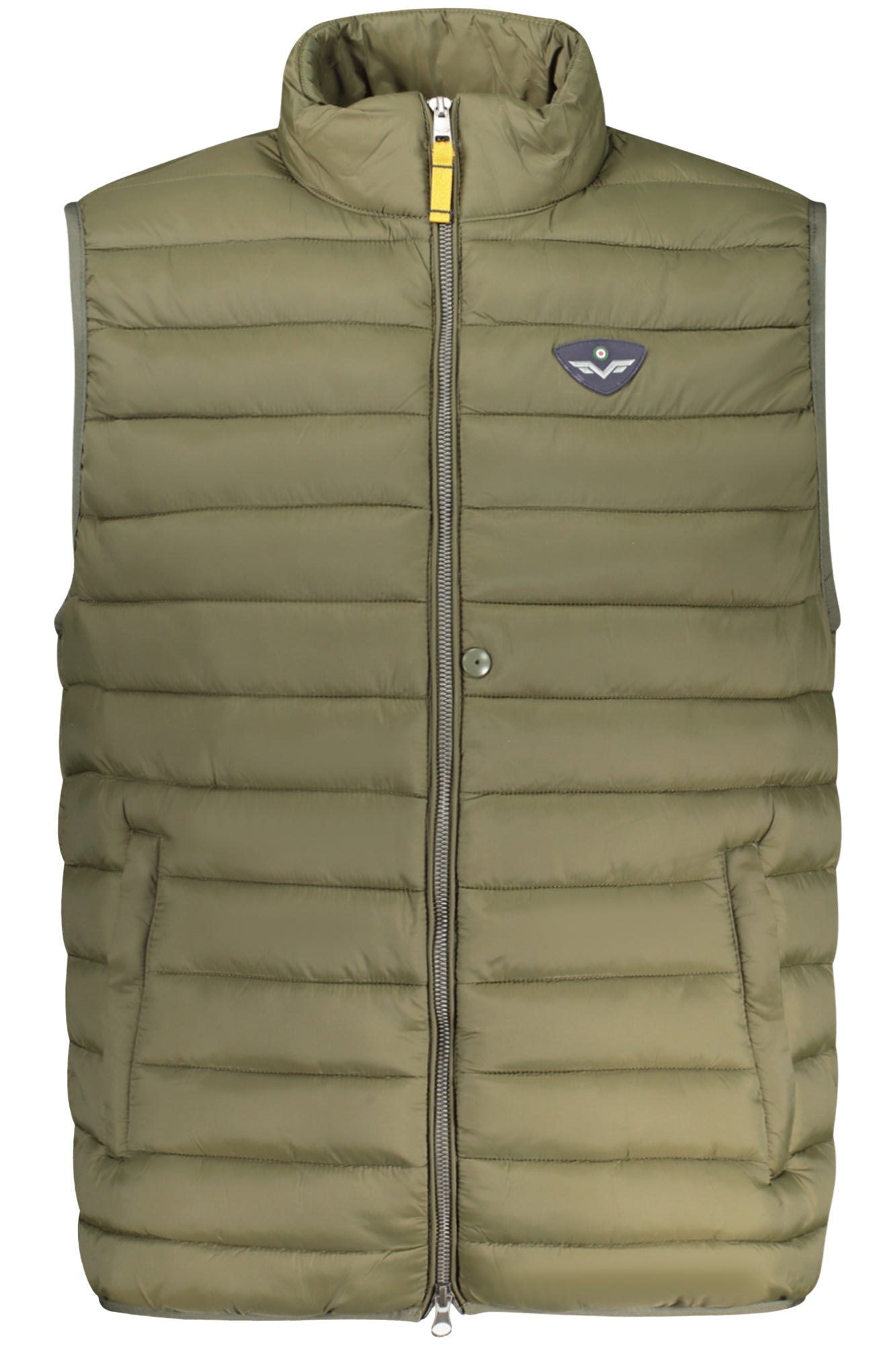 ARMATA DI MARE Ärmellose Jacke Herren – Grüne Herbst/Winter-Jacke aus Italien Grün