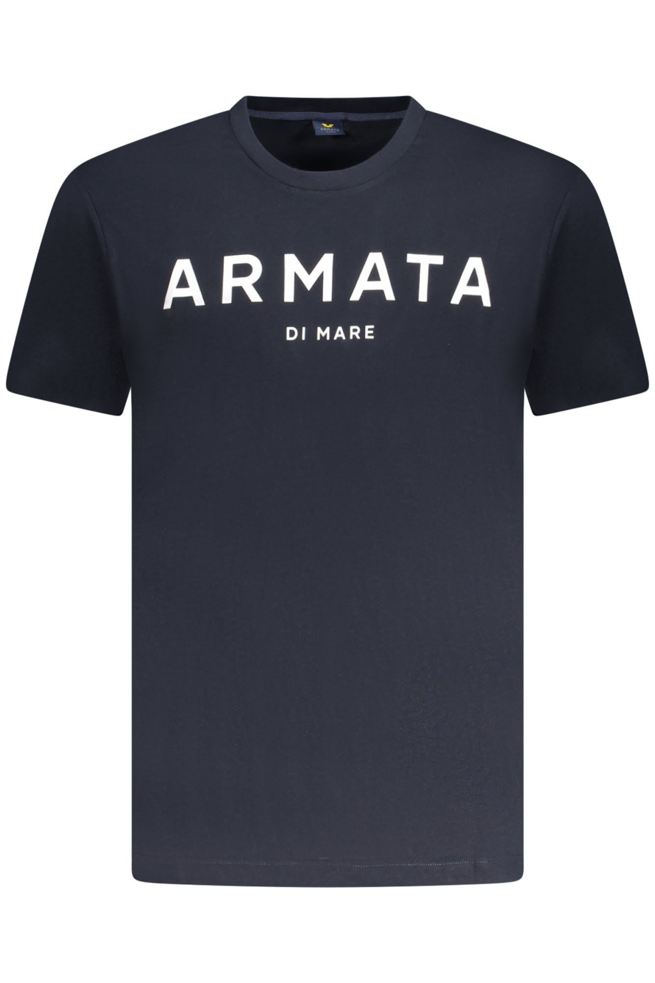 ARMATA DI MARE Kurzarm T-Shirt Herren Blau – Logo-Print aus Baumwolle Blau Hauptbild