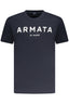 ARMATA DI MARE Kurzarm T-Shirt Herren Blau – Logo-Print aus Baumwolle Blau