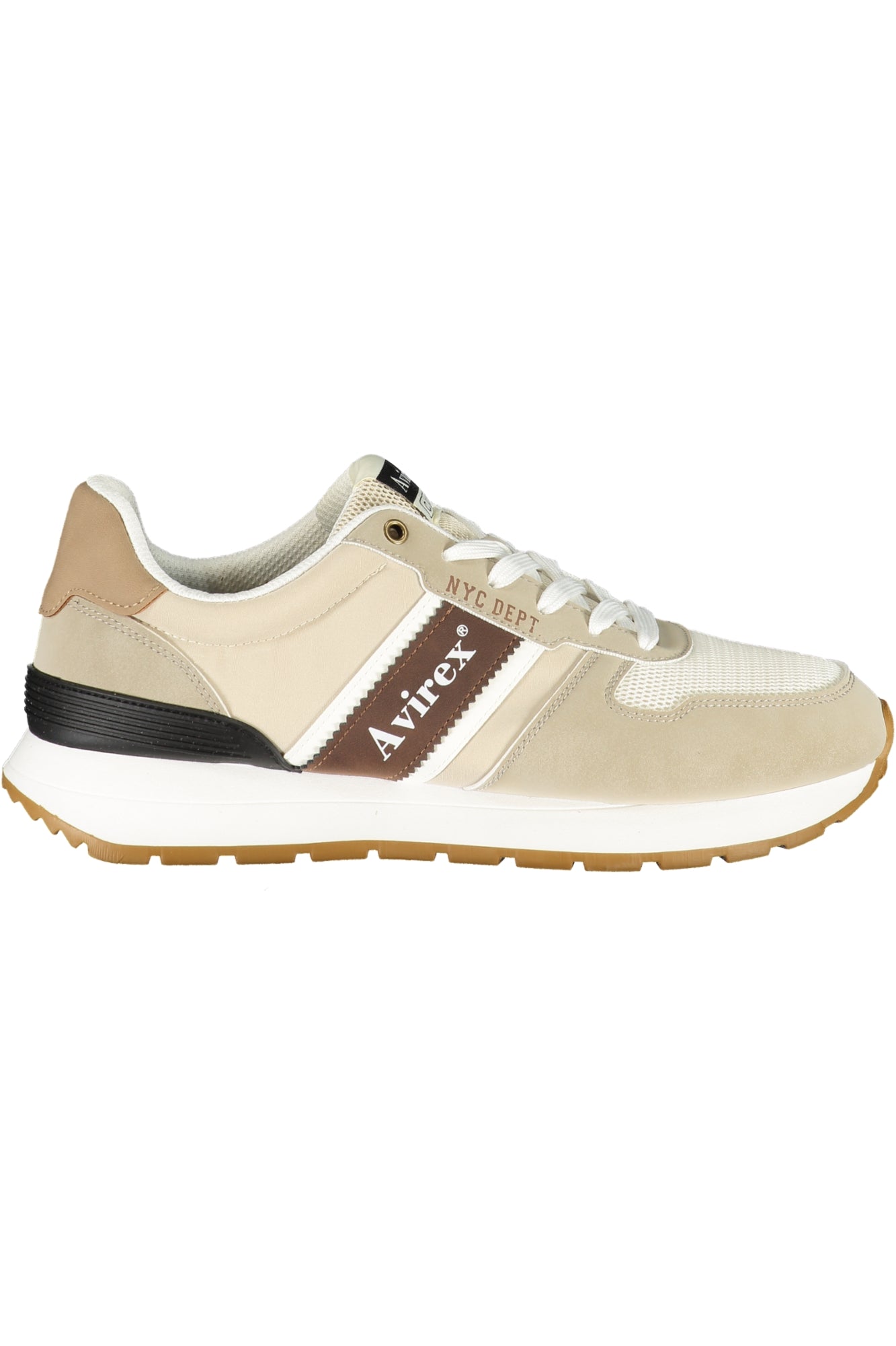 AVIREX Herren Sneaker – Vivian Sportschuh mit, sportlich Beige Hauptbild