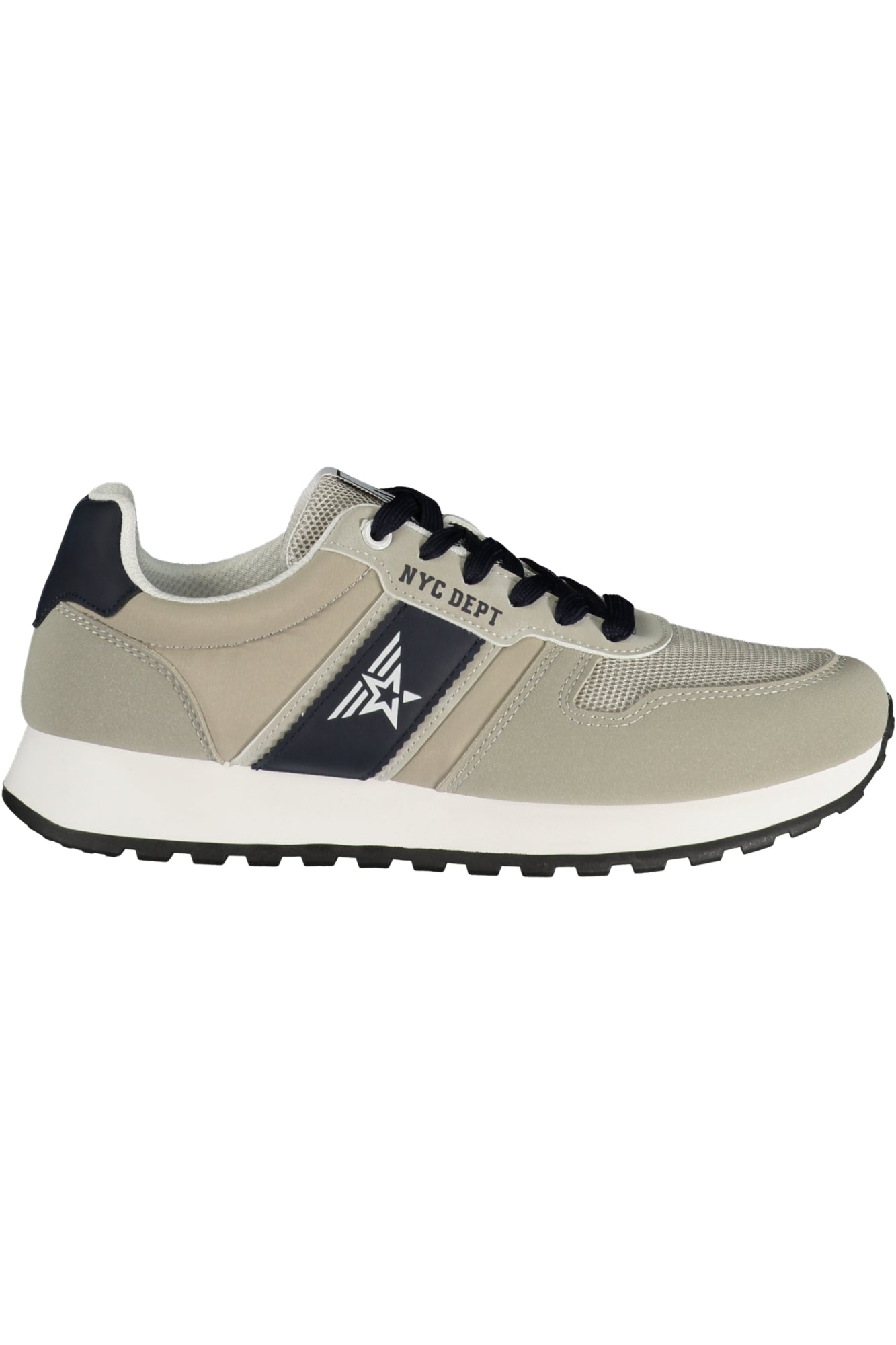 AVIREX Herren Sneaker – Sportschuh mit Schnürsenkeln Beige