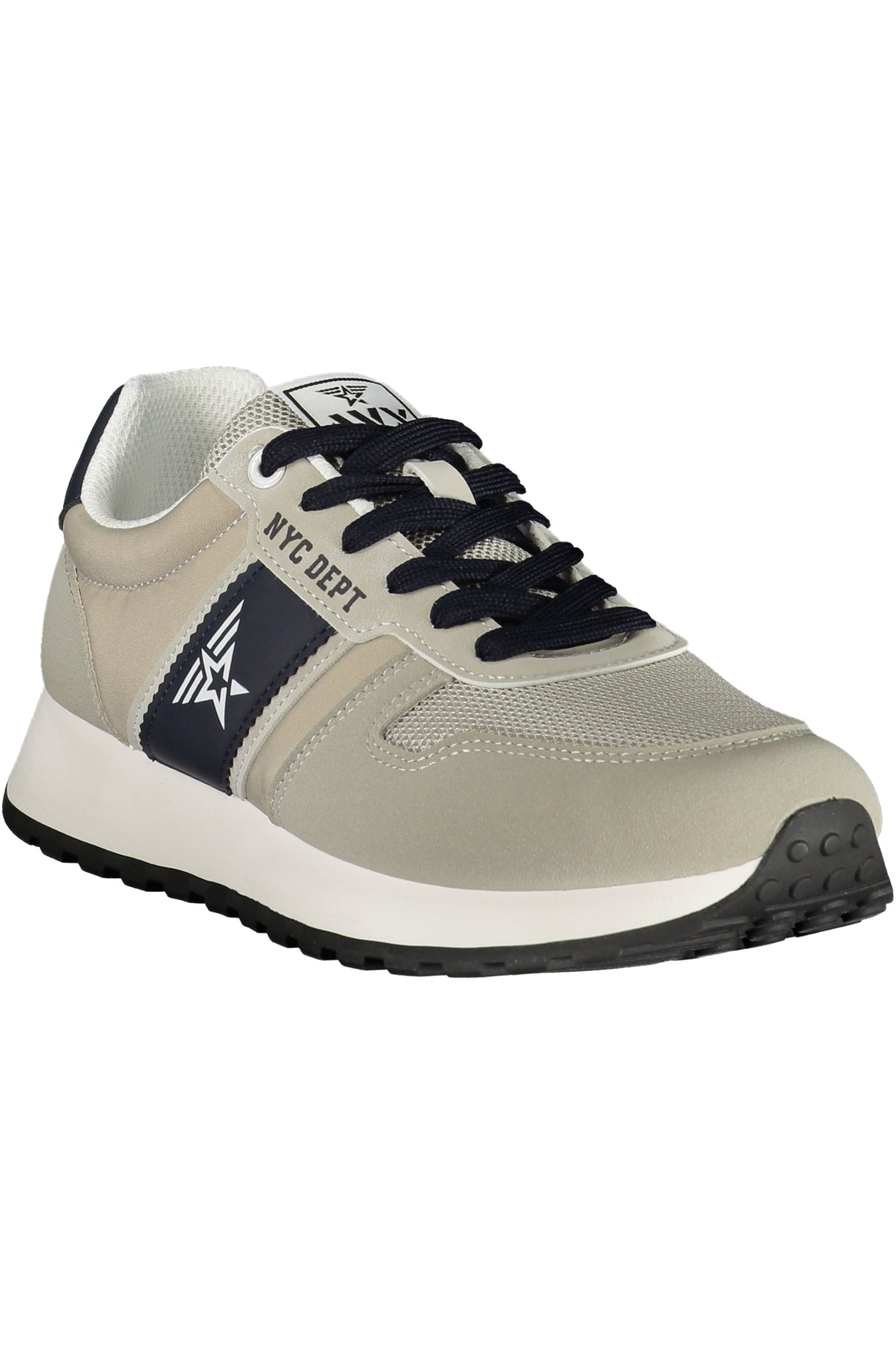AVIREX Herren Sneaker – Sportschuh mit Schnürsenkeln Beige