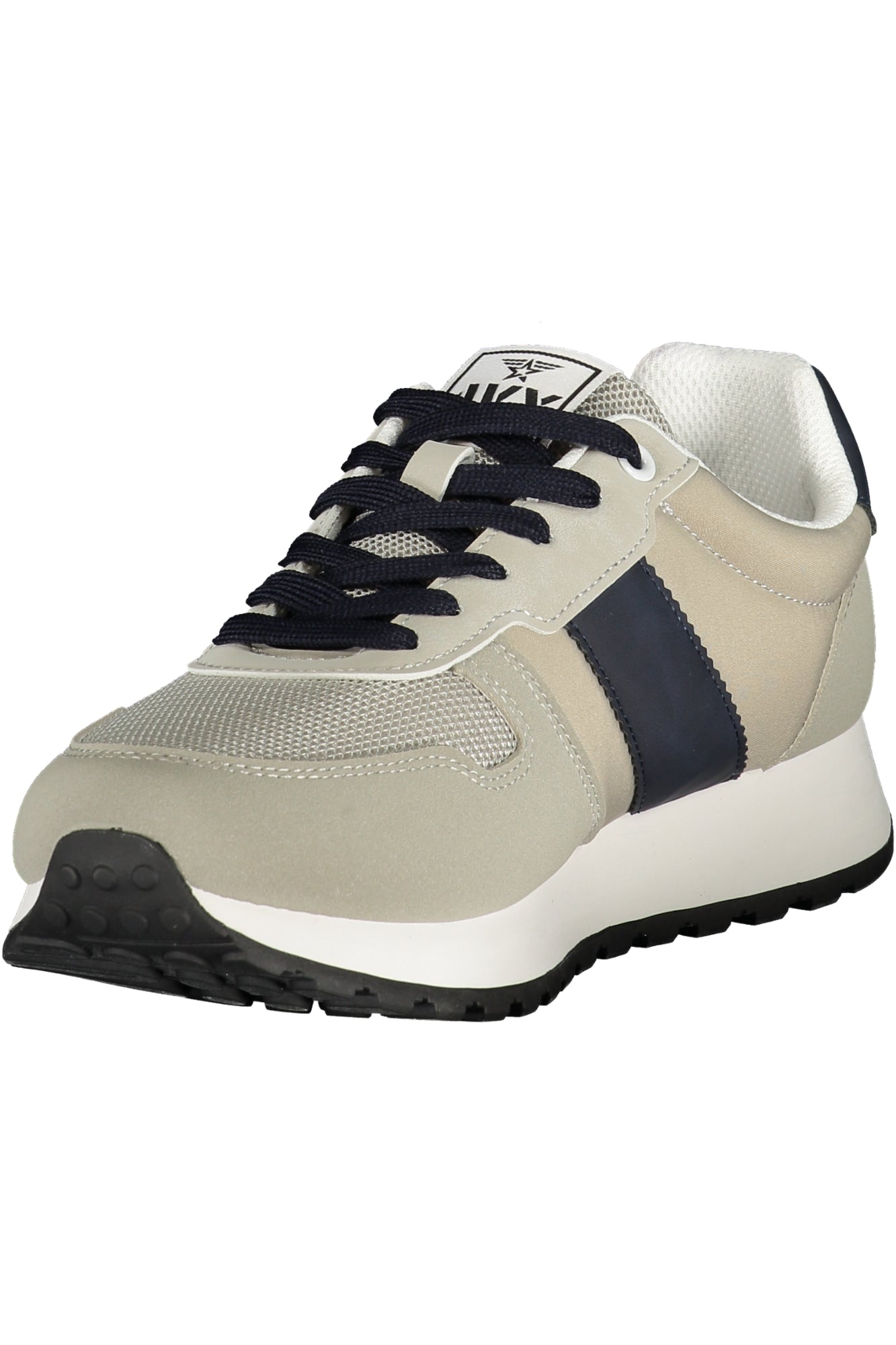 AVIREX Herren Sneaker – Sportschuh mit Schnürsenkeln Beige