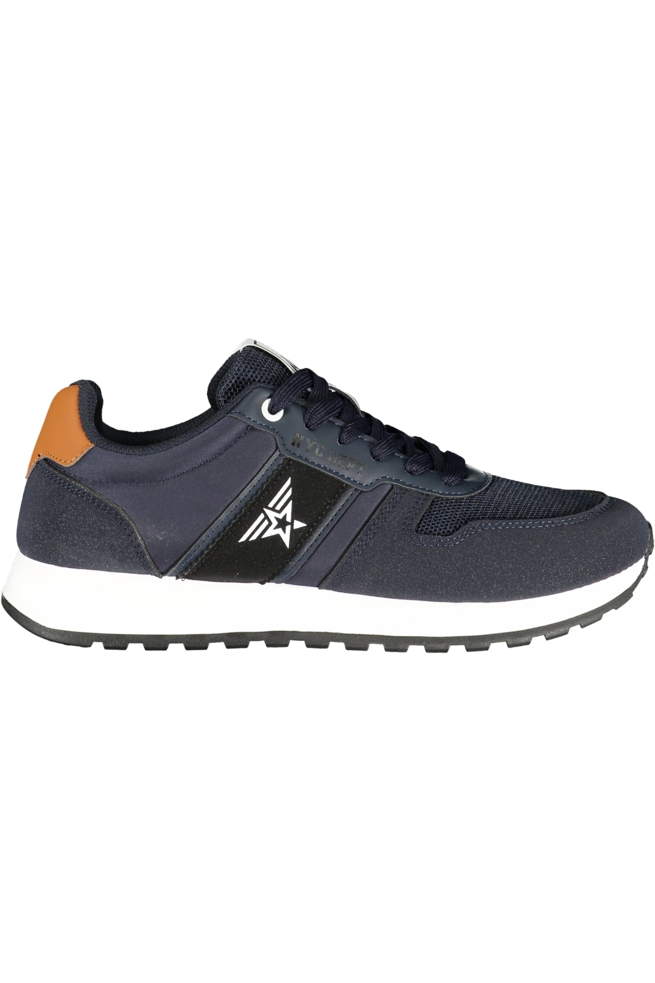 AVIREX Herren Sneaker – Sportschuh mit Schnürsenkeln Blau