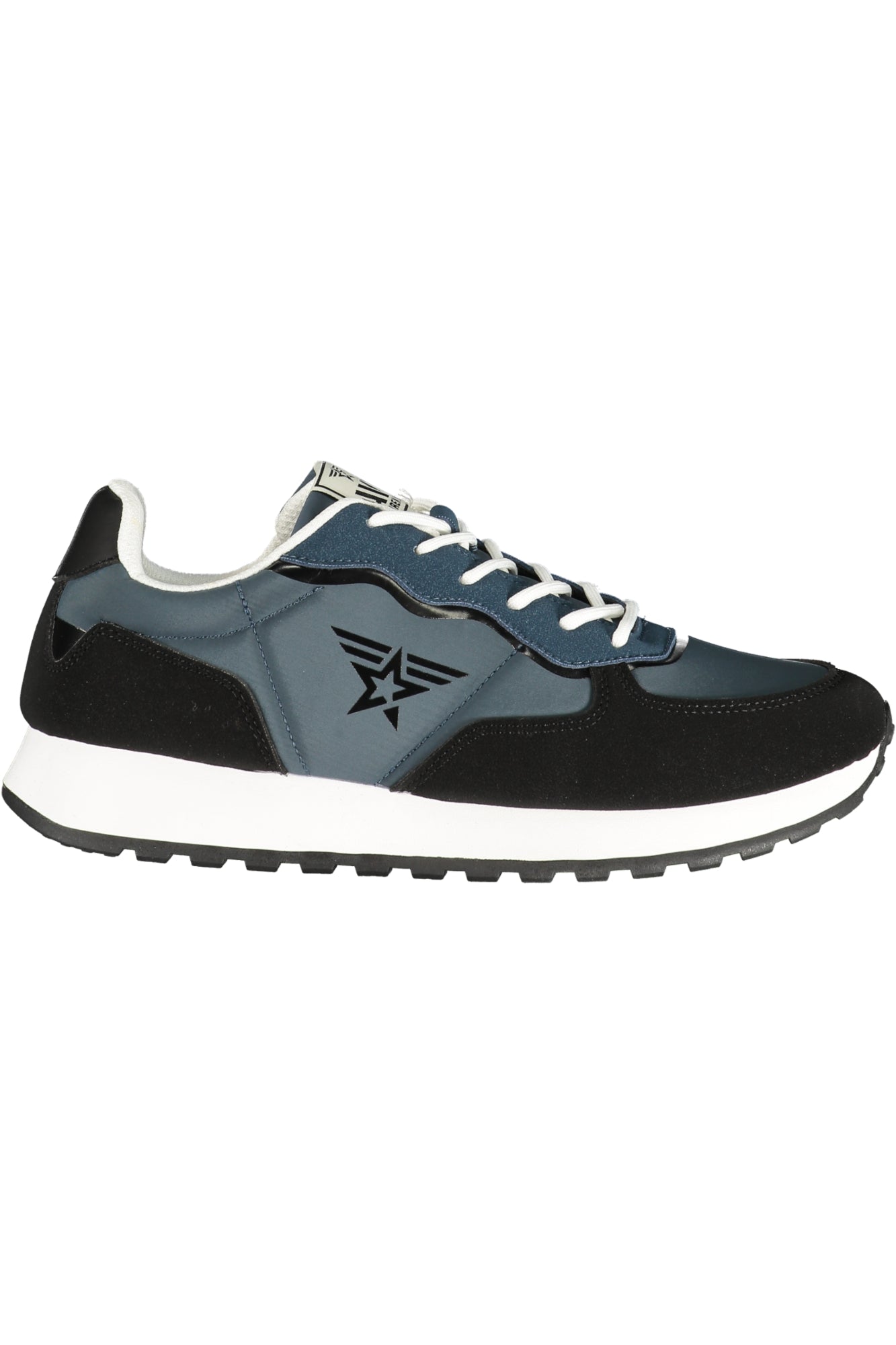 AVIREX Herren Sneaker – Sportschuh mit Schnürsenkeln Blau