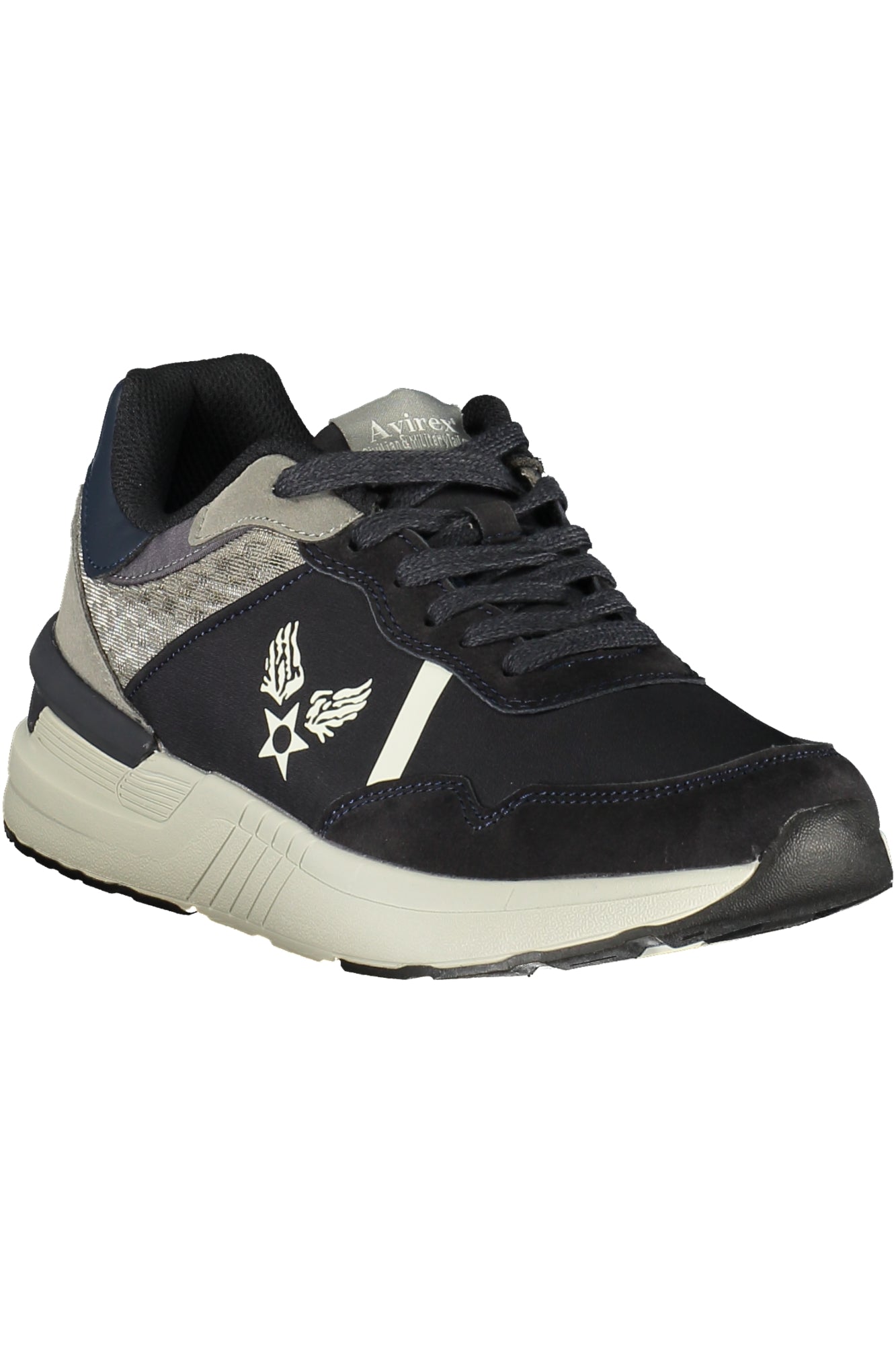 AVIREX Herren Sneaker – Damian Sportschuh mit, sportlich Blau