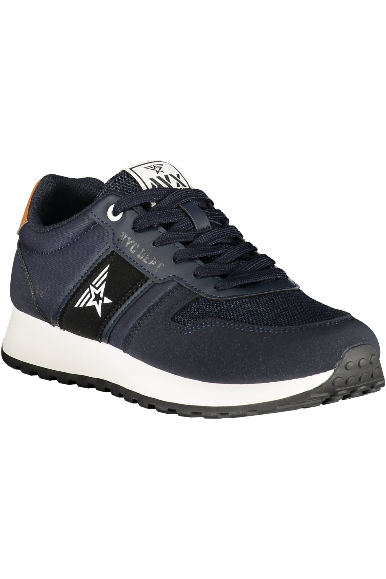 AVIREX Herren Sneaker – Sportschuh mit Schnürsenkeln Blau