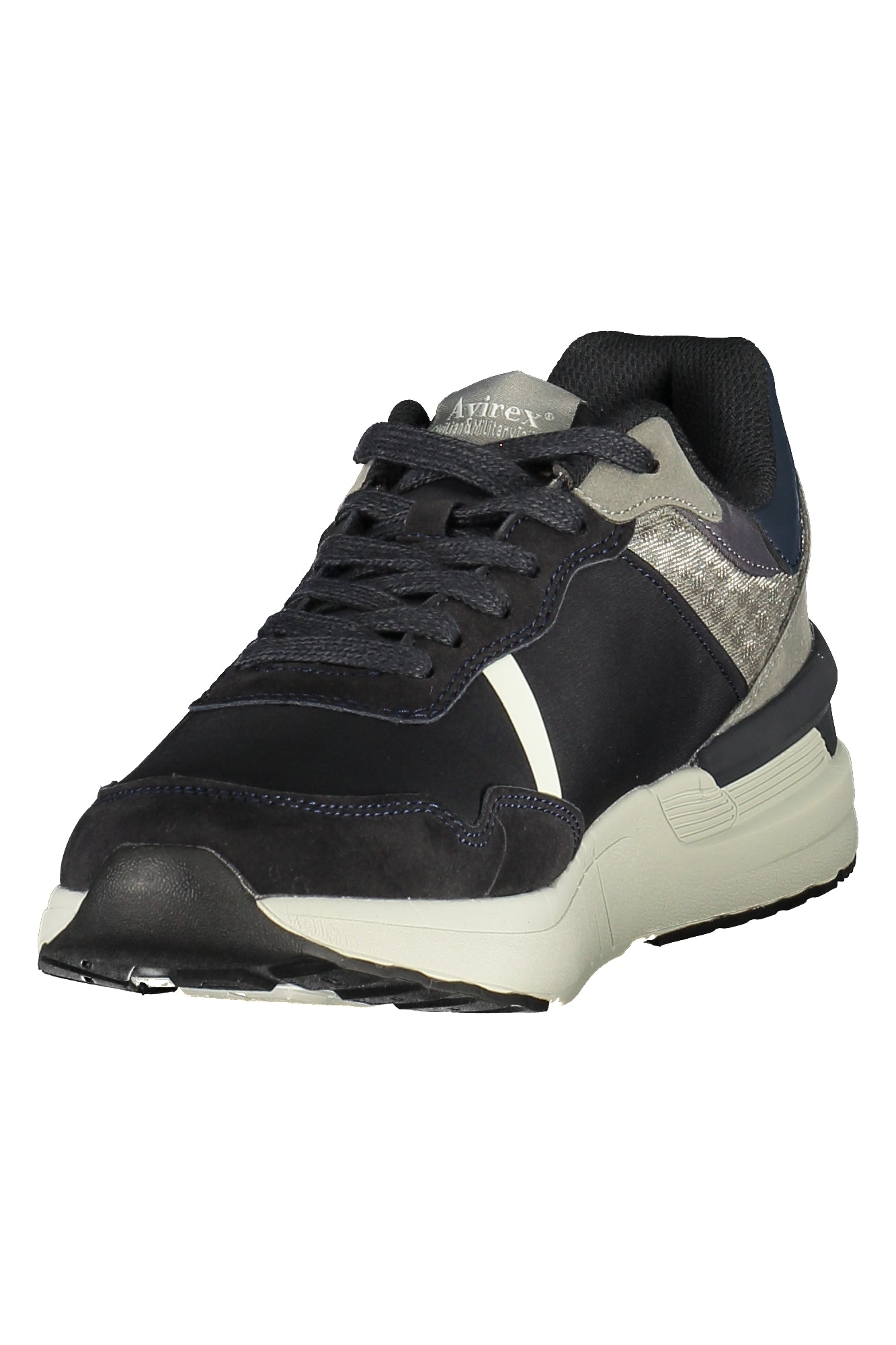 AVIREX Herren Sneaker – Damian Sportschuh mit, sportlich Blau