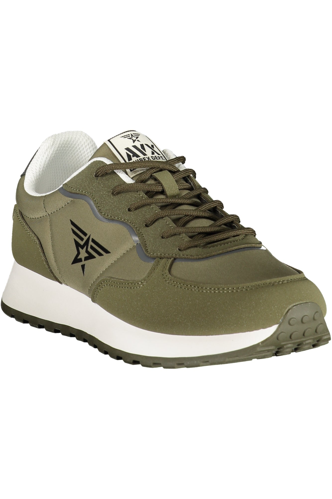 AVIREX Herren Sneaker – Sportschuh mit Schnürsenkeln Grün