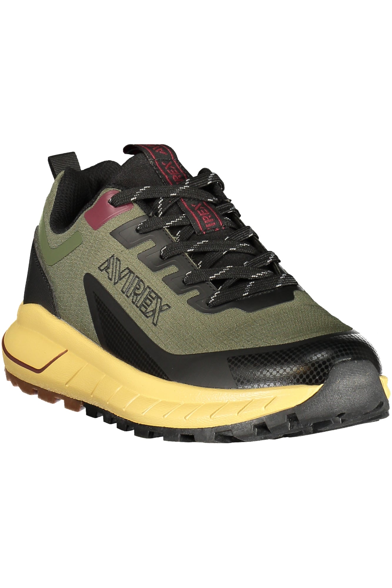 AVIREX Herren Sneaker – Sportschuh mit Schnürsenkeln Grün
