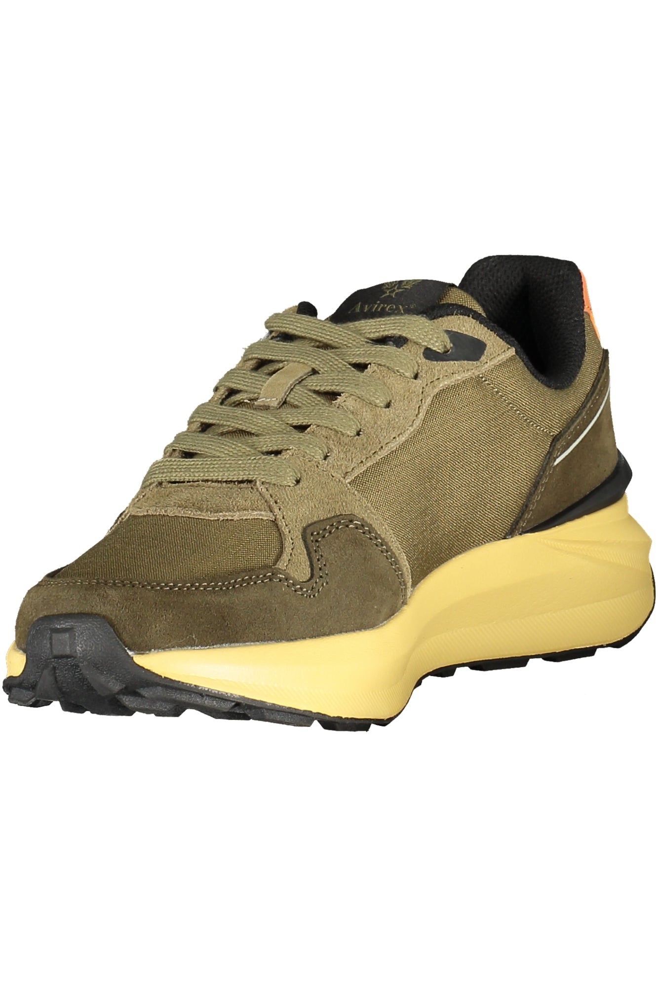 AVIREX Herren Sneaker – Sportschuh mit Schnürsenkeln Grün