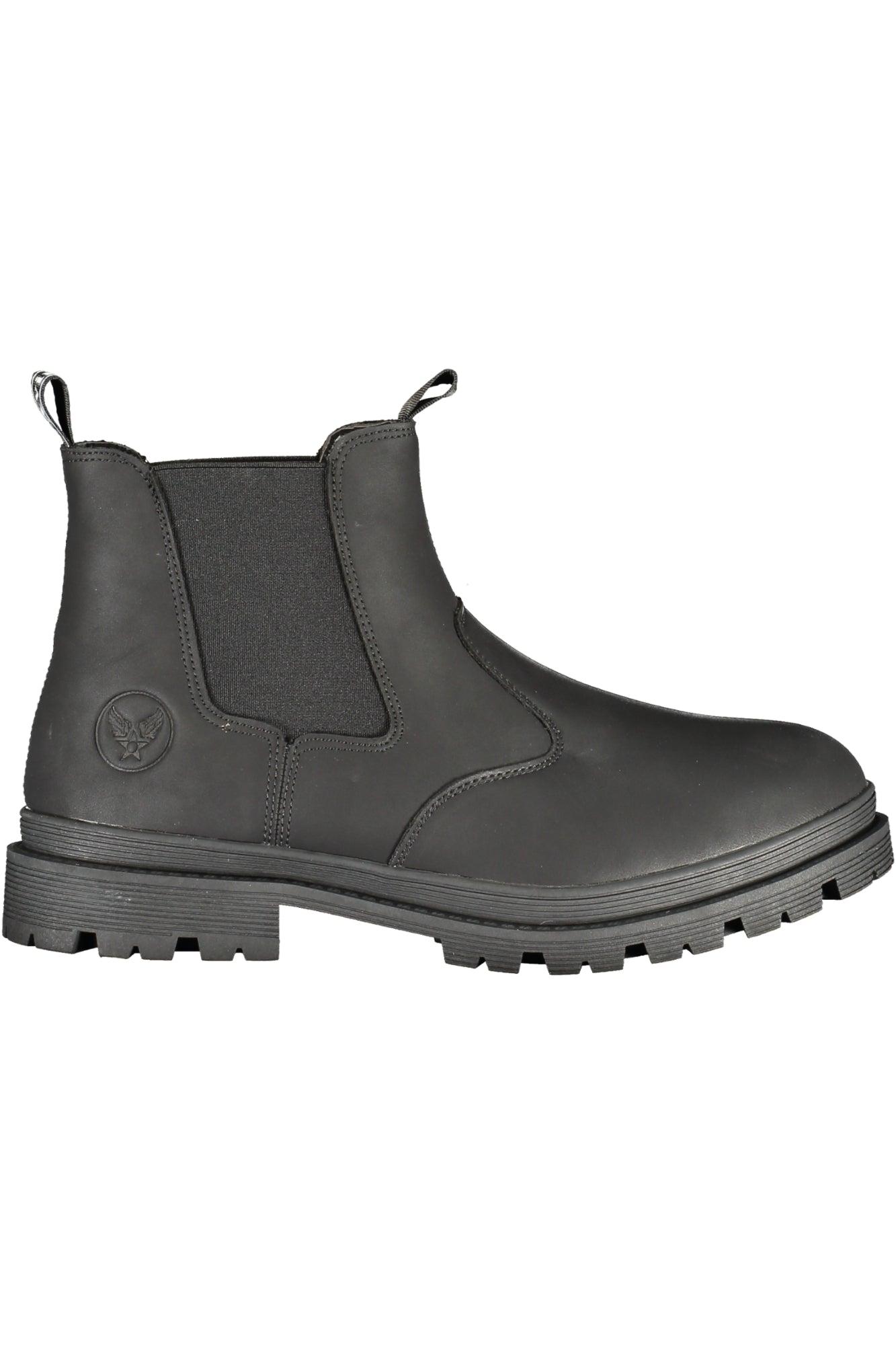 AVIREX Herren Stiefeletten Schwarz