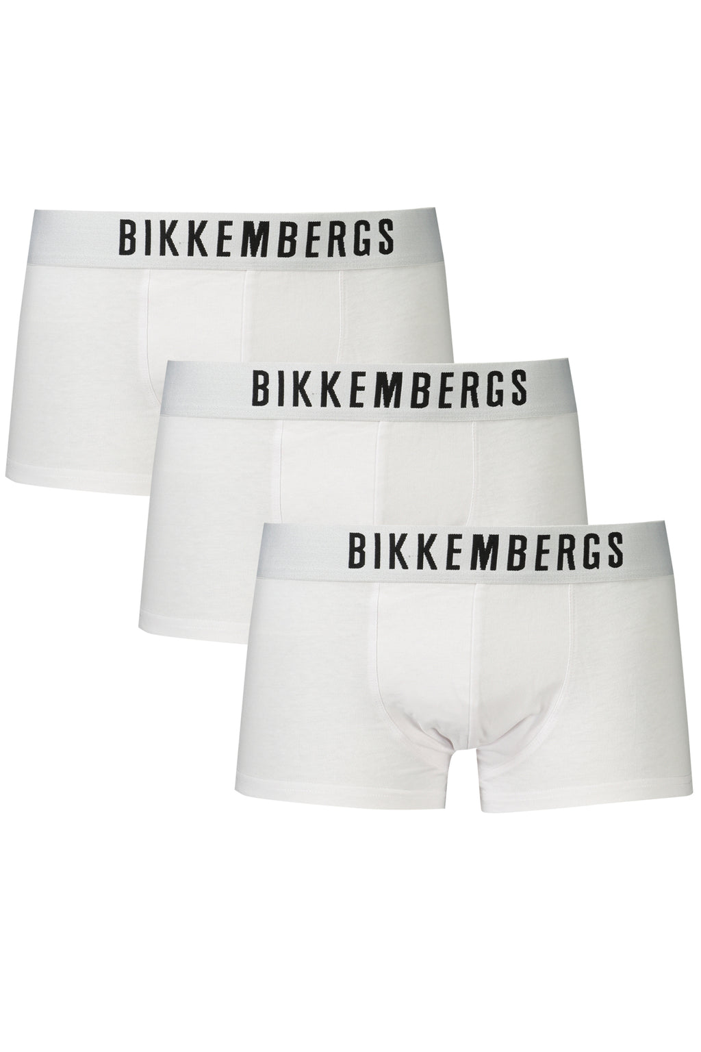 BIKKEMBERGS HERREN BOXERSHORTS WEISS