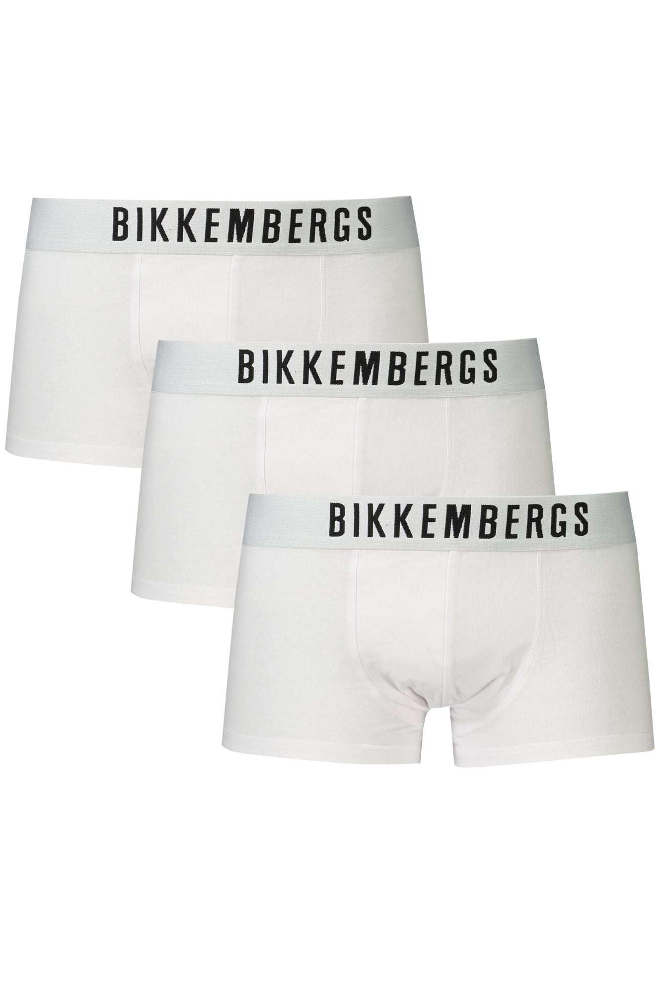 BIKKEMBERGS Herren Unterwäsche – mit elastischem Bund Weiß