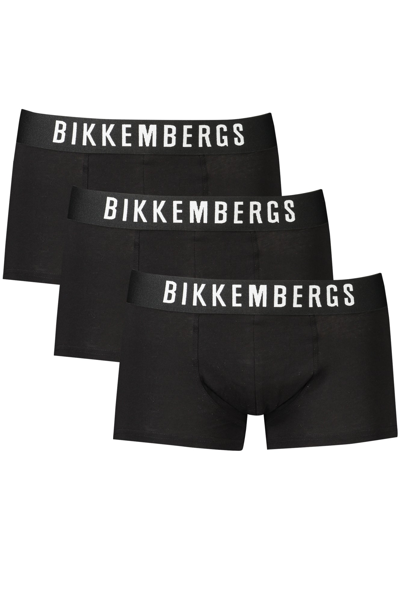 BIKKEMBERGS Herren Boxershorts Blau – 3er-Pack mit elastischem Bund | soulluna.de Zweitbild