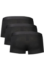 BIKKEMBERGS HERREN BOXERSHORTS SCHWARZ