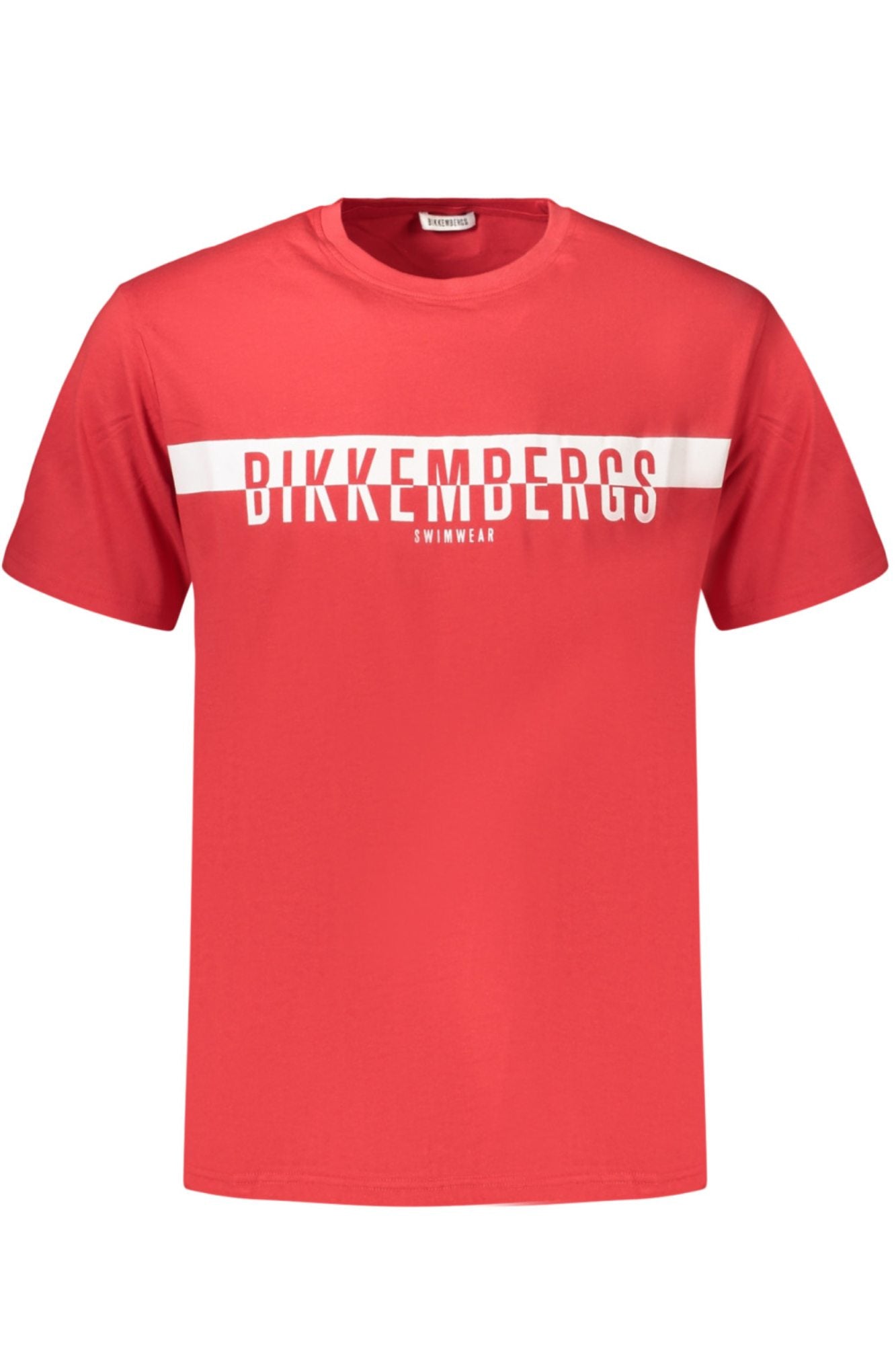 BIKKEMBERGS Herren T-Shirt – Kurzarm | T-Shirts kaufen Rot Hauptbild