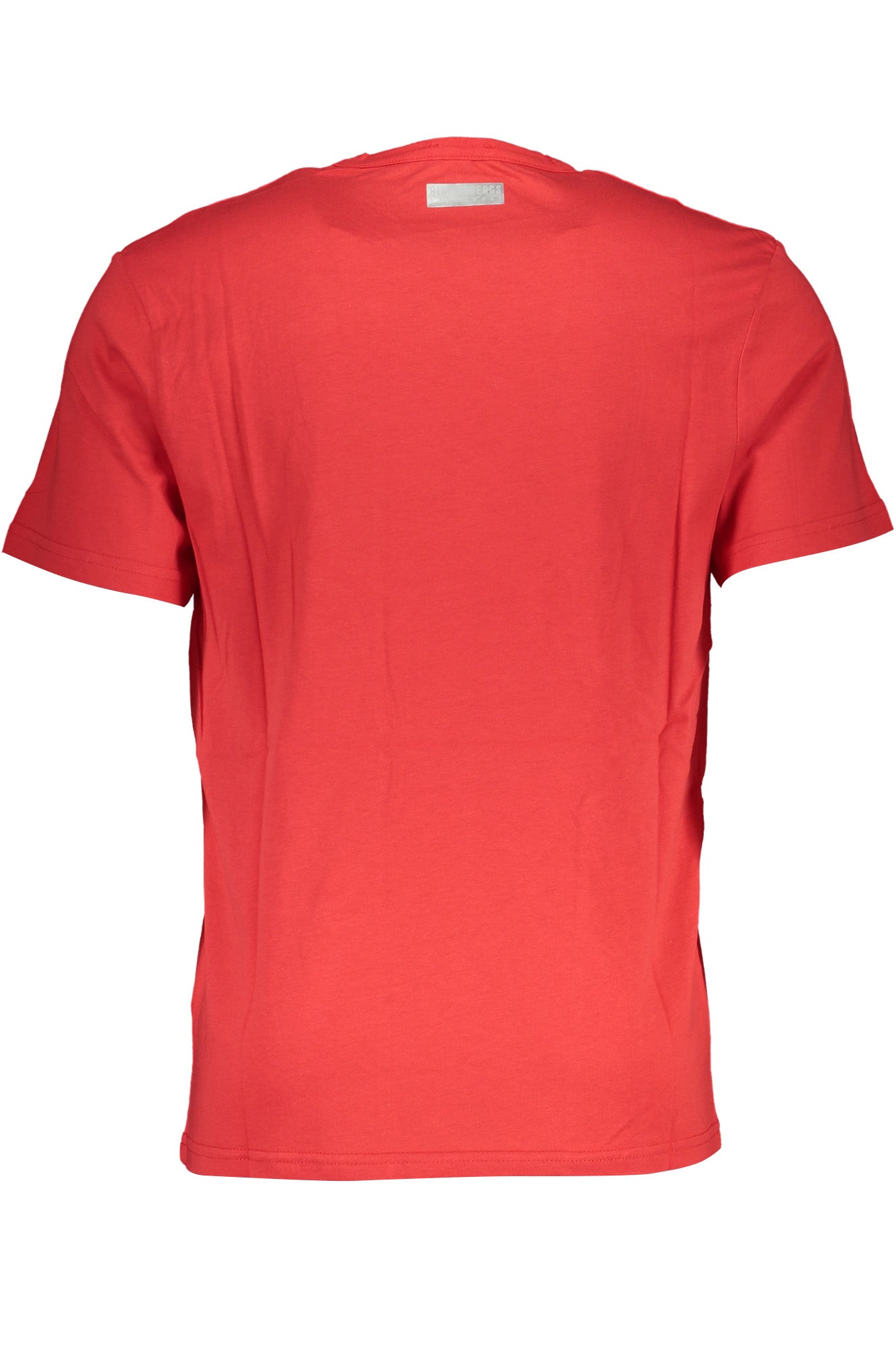 BIKKEMBERGS HERREN-ROTES KURZARM-T-SHIRT