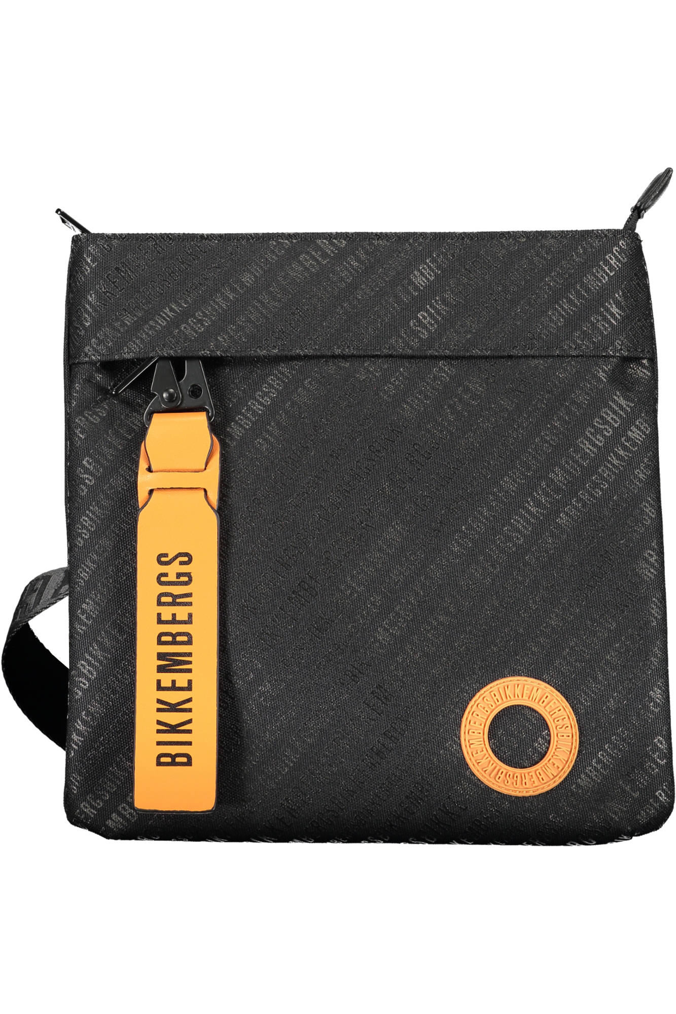SCHWARZE BIKKEMBERGS SCHULTERTASCHE FÜR HERREN