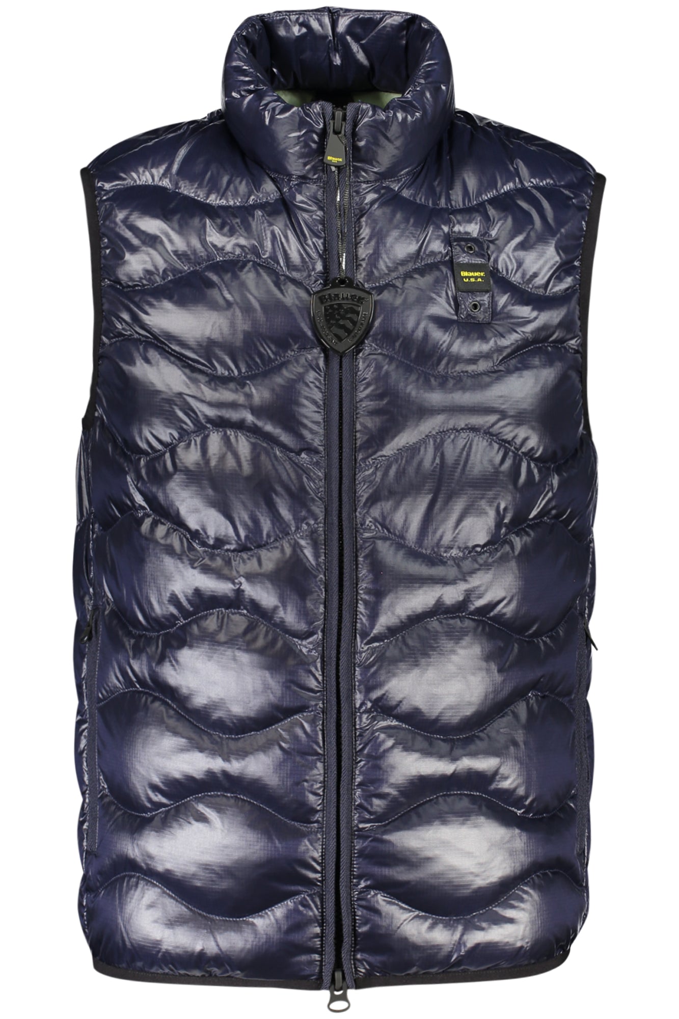 BLAUER APPAREL Herren Weste – Nan | Ärmellose Jacken Blau
