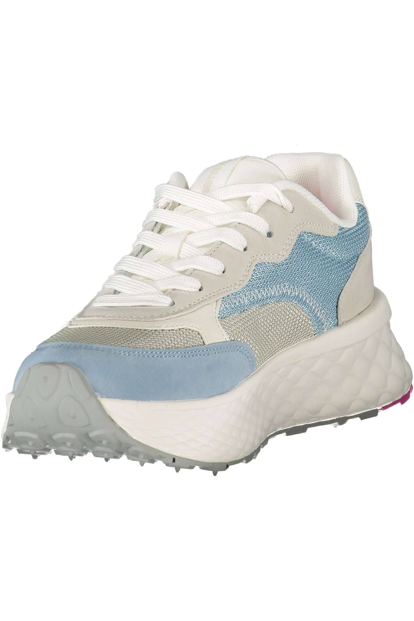 BLAUER Damen Sportschuhe Beige – Bequeme Sneaker mit herausnehmbarem Fußbett für Frühjahr/Sommer Hellblau