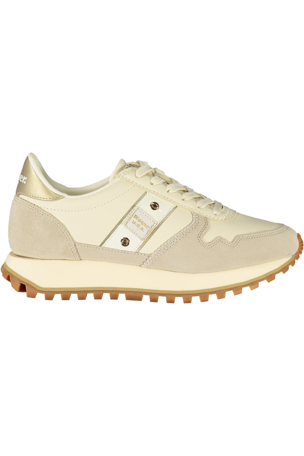 BLAUER BEIGE DAMEN SPORTSCHUHE