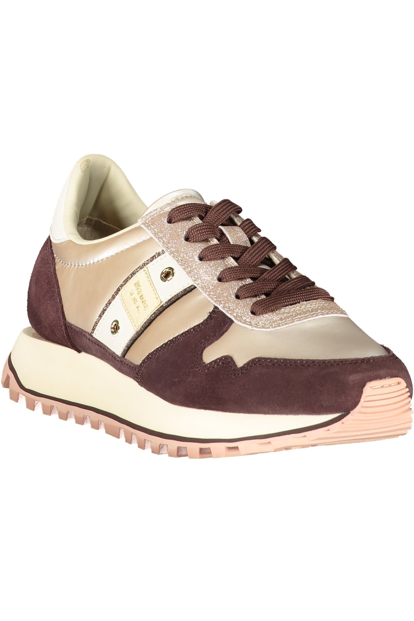 BLAUER Damen Sneaker – Sportschuh mit Schnürsenkel Beige