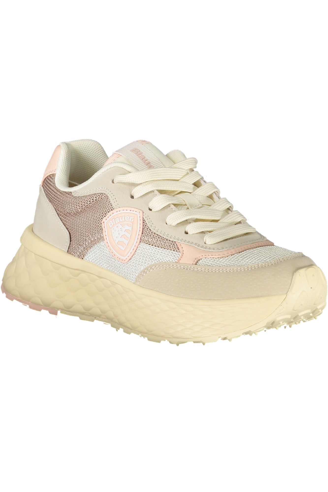 BLAUER Damen Sportschuhe Beige – Bequeme Sneaker mit herausnehmbarem Fußbett für Frühjahr/Sommer Beige