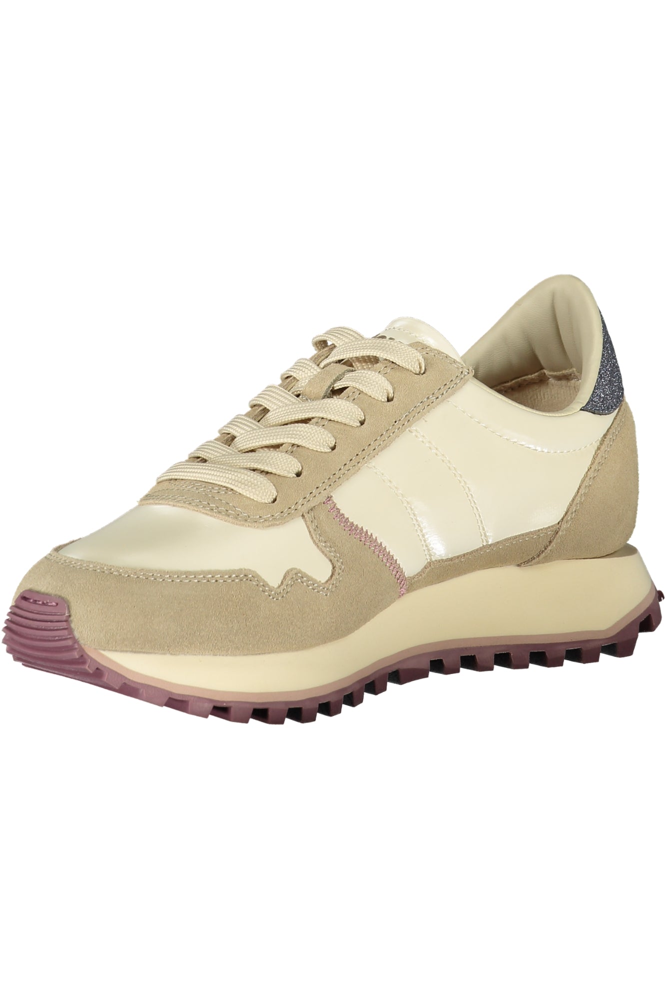 BLAUER Damen Sneaker – Sportschuh mit Schnürsenkel Beige