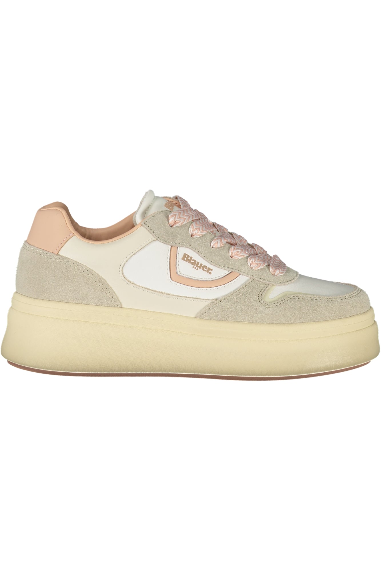 BLAUER Damen Sneaker – Sportschuh mit Schnürsenkel Weiß Main image