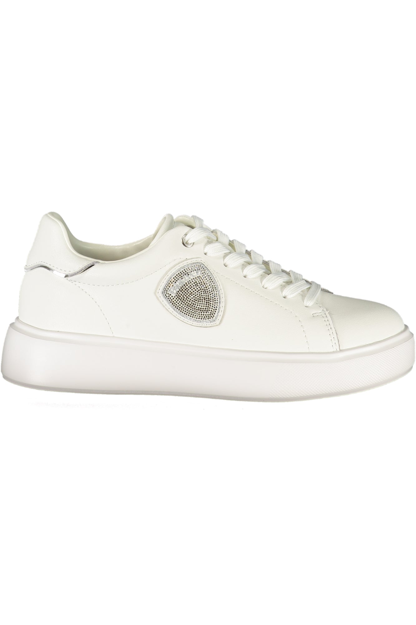 BLAUER Damen Sneaker – Sportschuh mit Schnürsenkeln Weiß Hauptbild