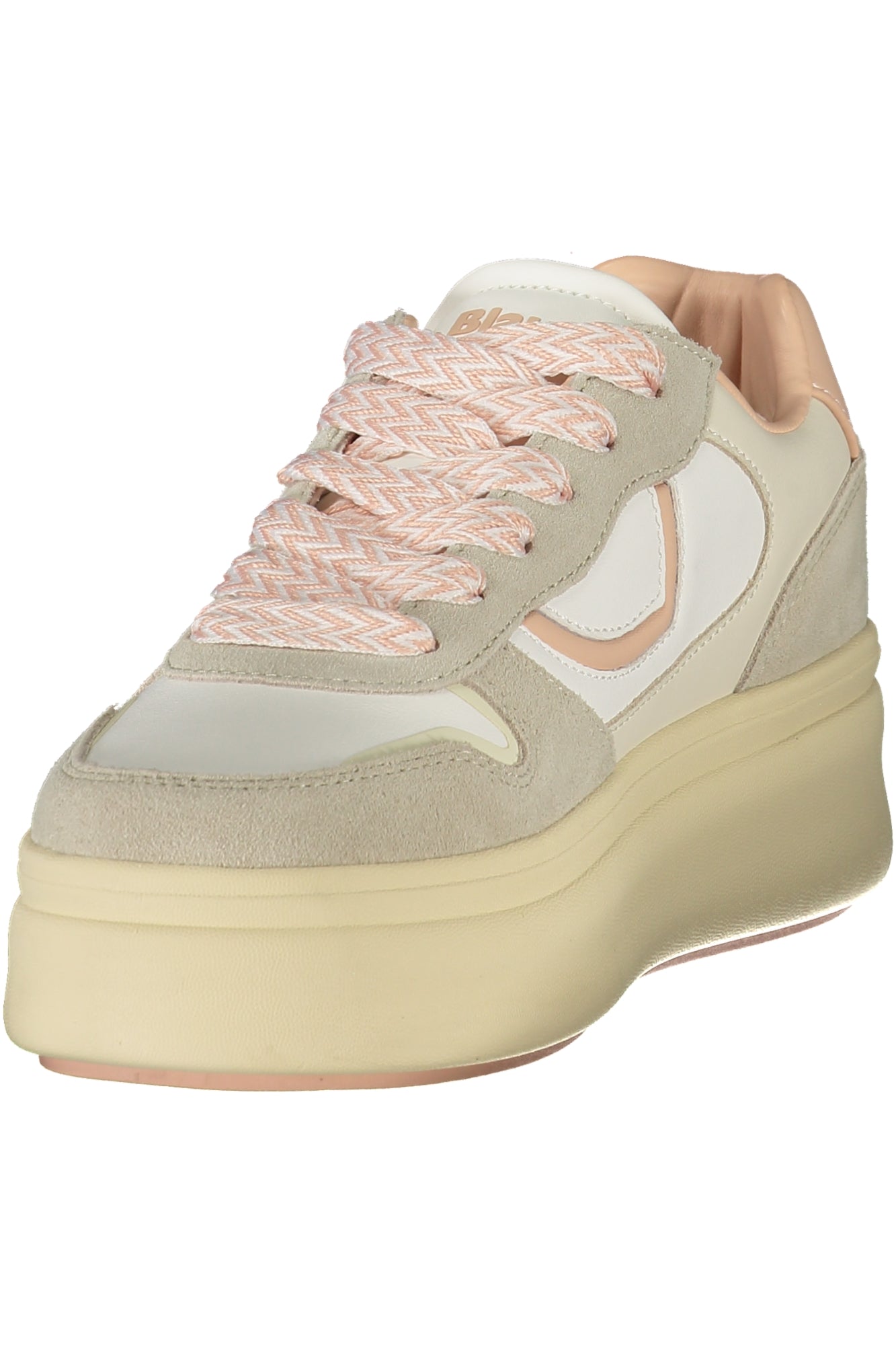 BLAUER Damen Sneaker – Sportschuh mit Schnürsenkel Weiß