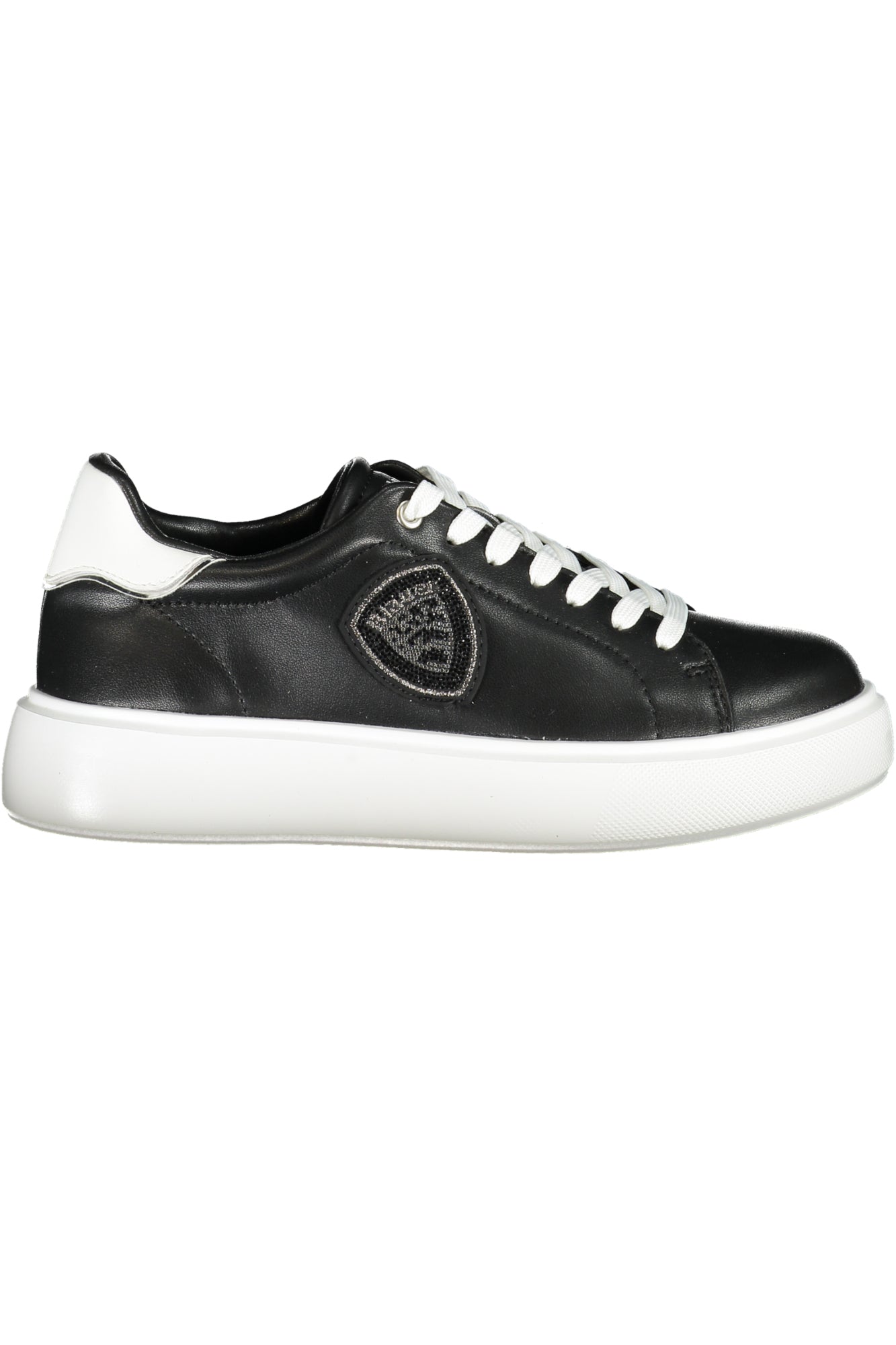 BLAUER Damen Sportschuhe Schwarz – Stylische Sneaker mit Strass-Details für Frühjahr/Sommer Schwarz