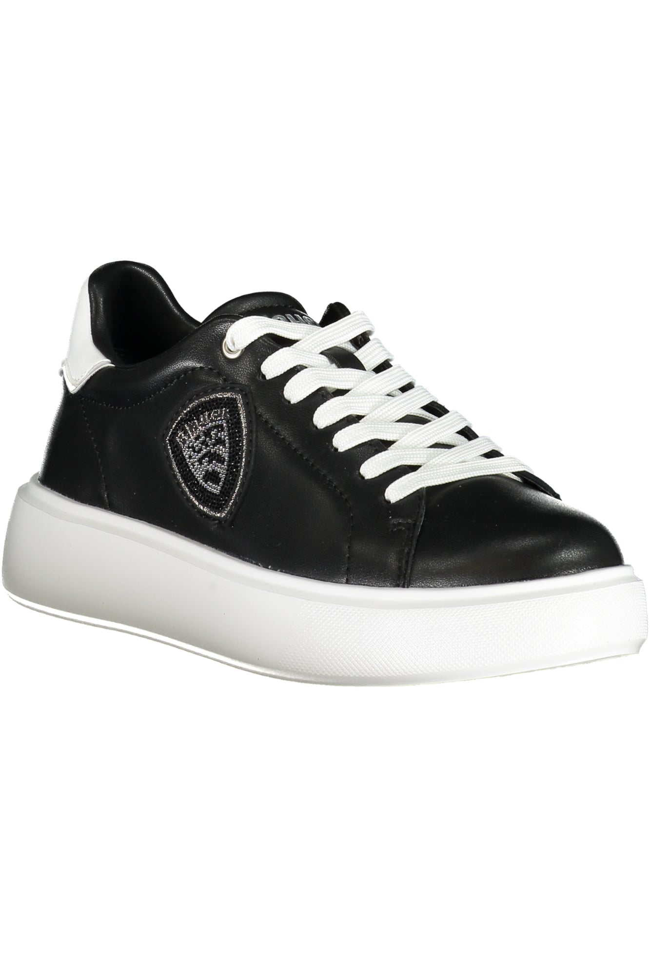 BLAUER Damen Sportschuhe Schwarz – Stylische Sneaker mit Strass-Details für Frühjahr/Sommer Schwarz