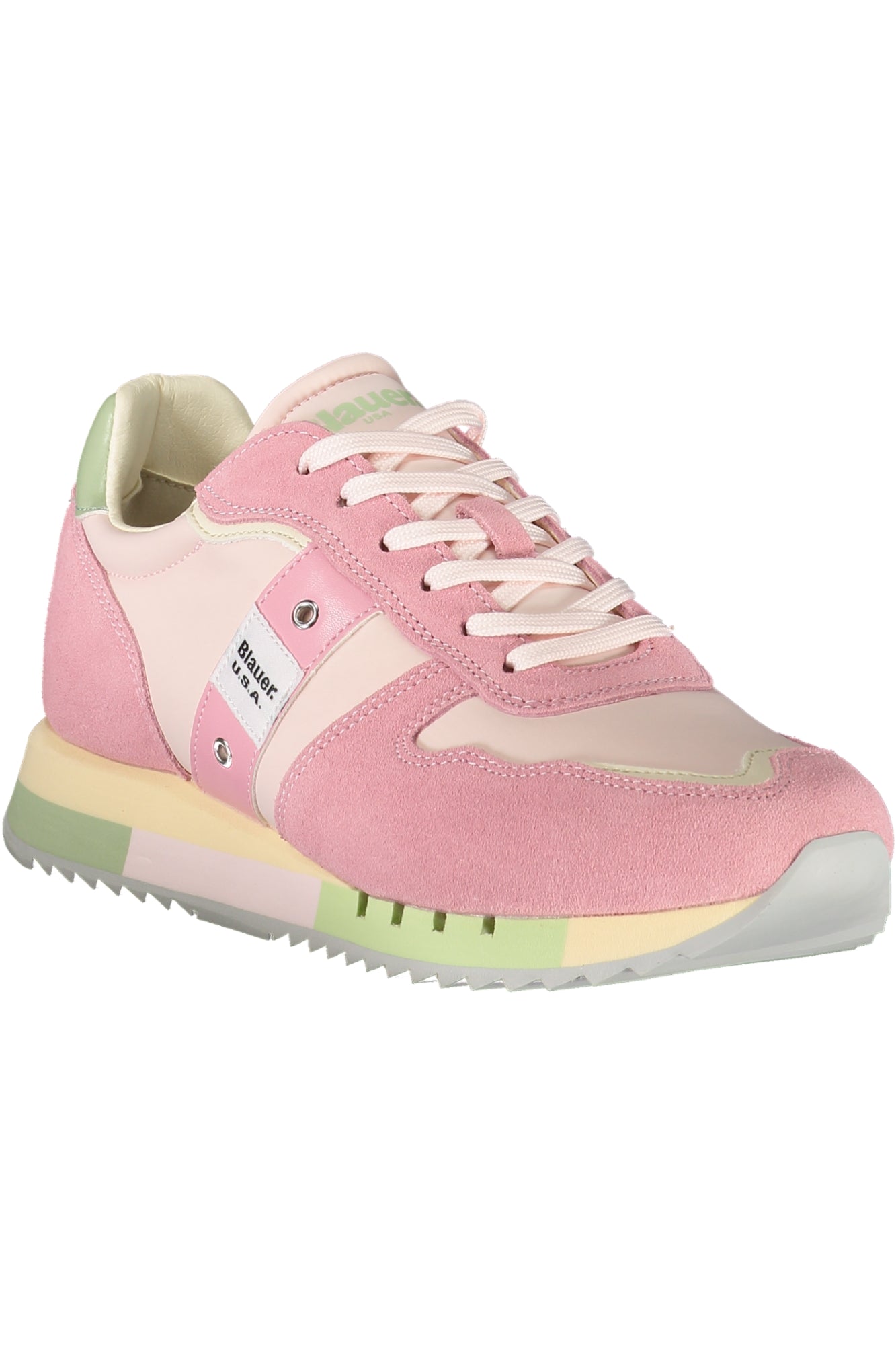 Blauer Damen Sportschuhe Rosa Rosa