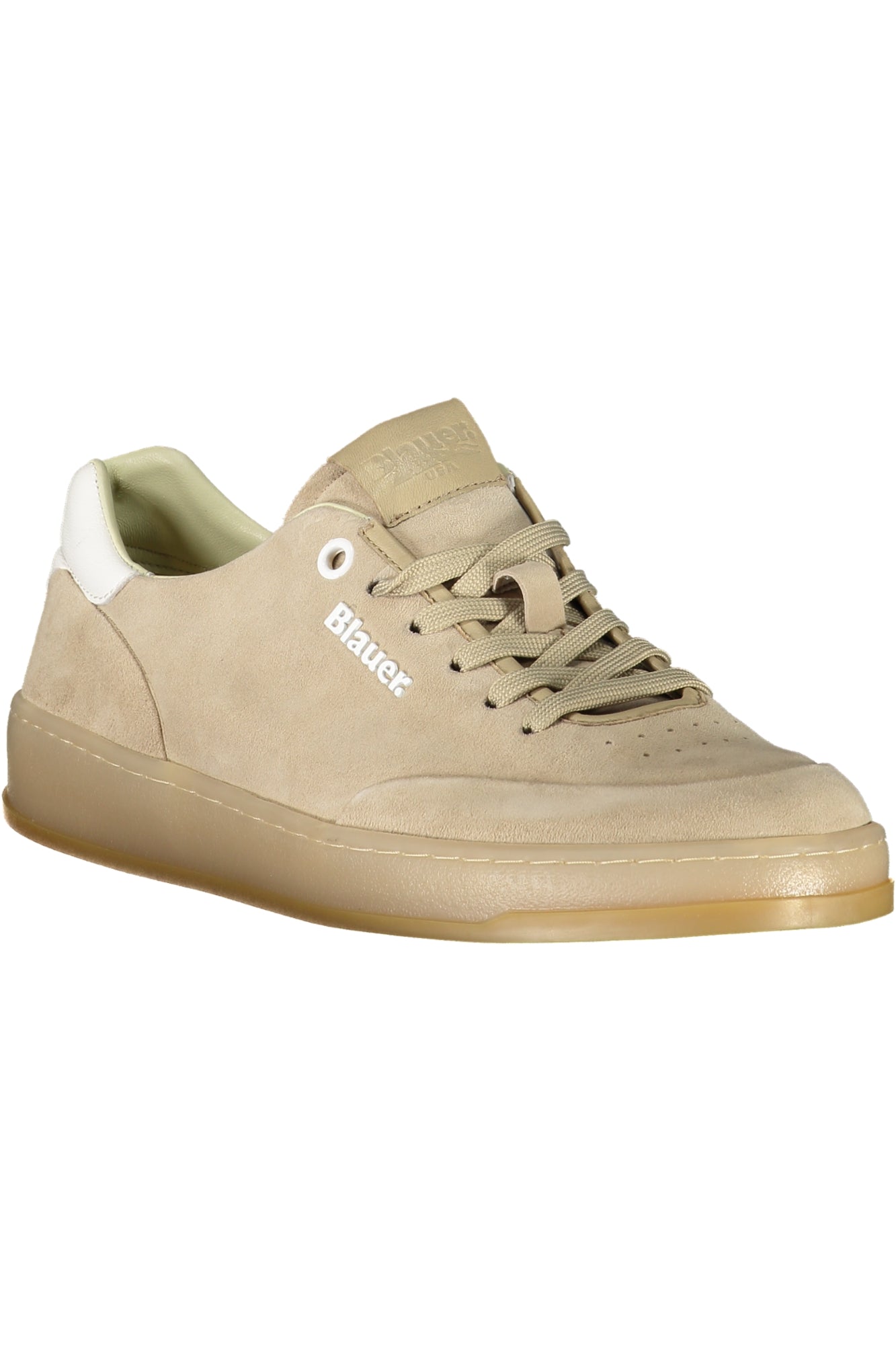 BLAUER Herren-Sneaker Beige – Sportschuhe mit Schnürsenkeln für Frühjahr/Sommer Beige