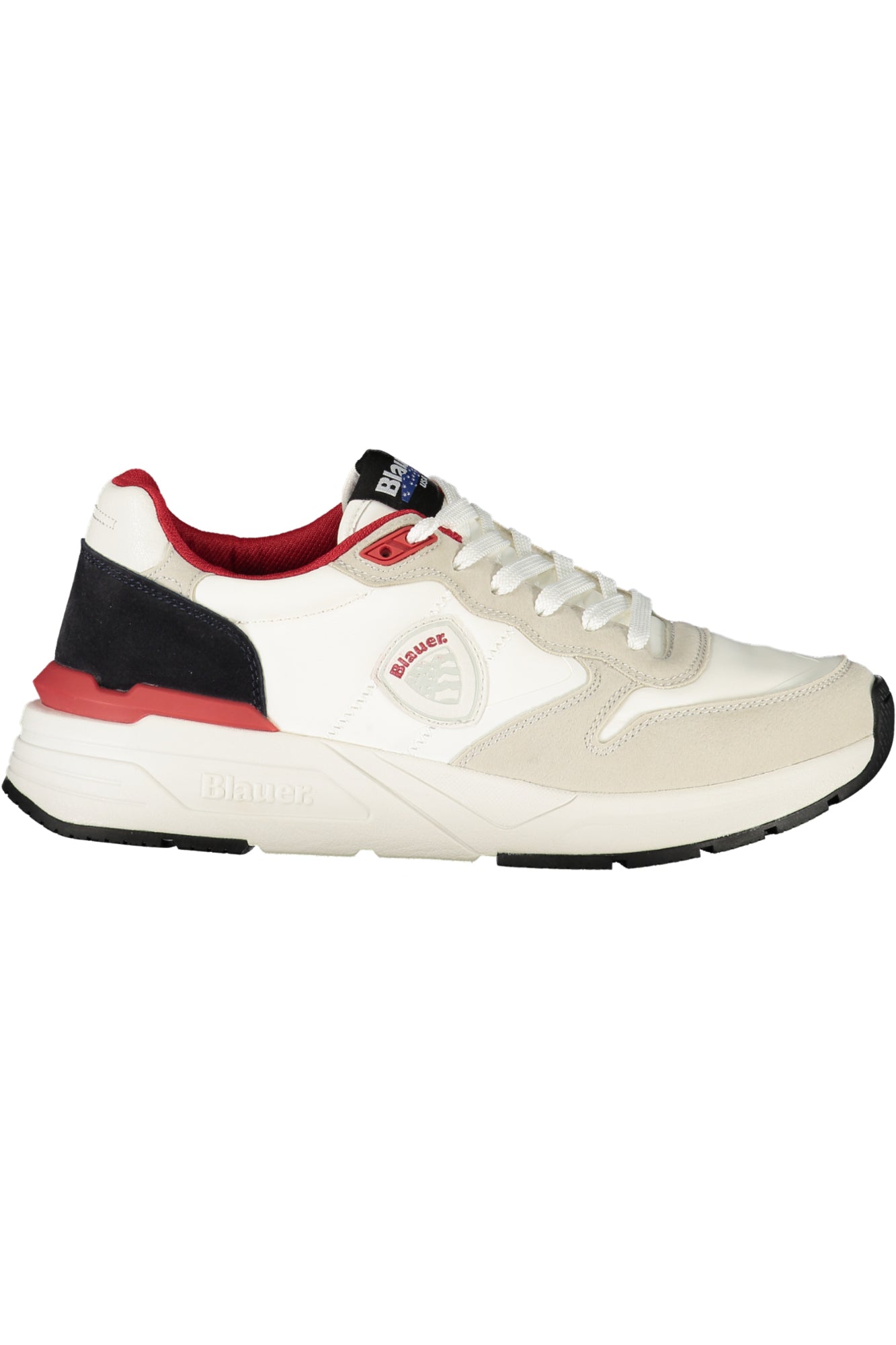 BLAUER Herren Sportschuhe Beige – Leichte Sneaker für Frühjahr/Sommer | soulluna.de Weiß