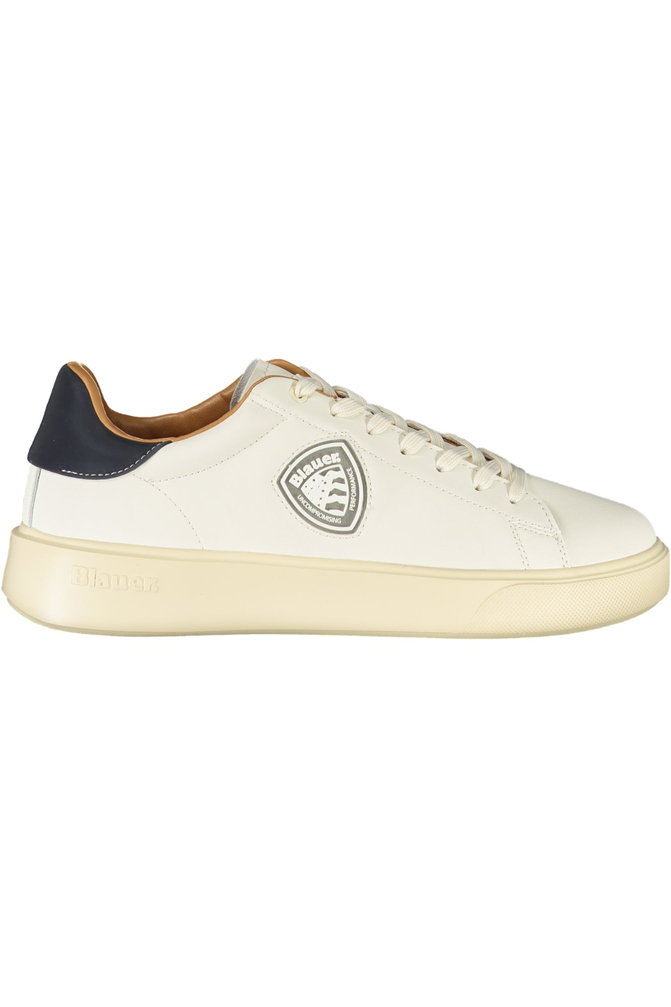 BLAUER Herren Sneaker – Sportschuh mit Schnürsenkel Weiß
