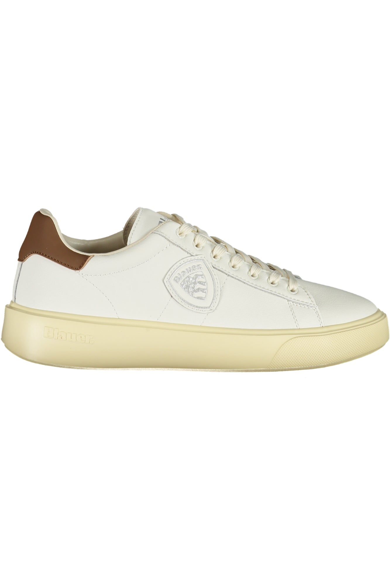 BLAUER Herren Sneaker – Sportschuhe mit Schnürsenkel Weiß