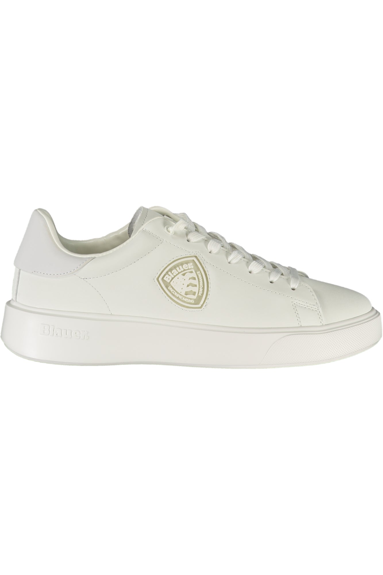BLAUER Herren-Sneaker Weiss – Sportschuhe mit blauen Details für Herbst/Winter | soulluna.de Zweitbild